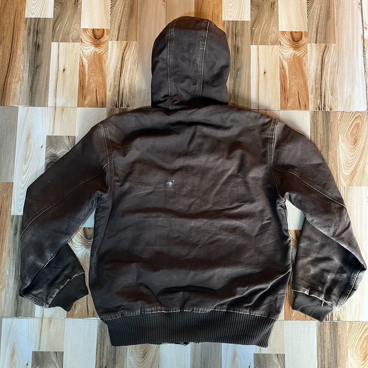 Carhartt Crazy Vintage Faded Carhartt Hooded Jacket Size US S / EU 44-46 / 1 - 6 Thumbnail