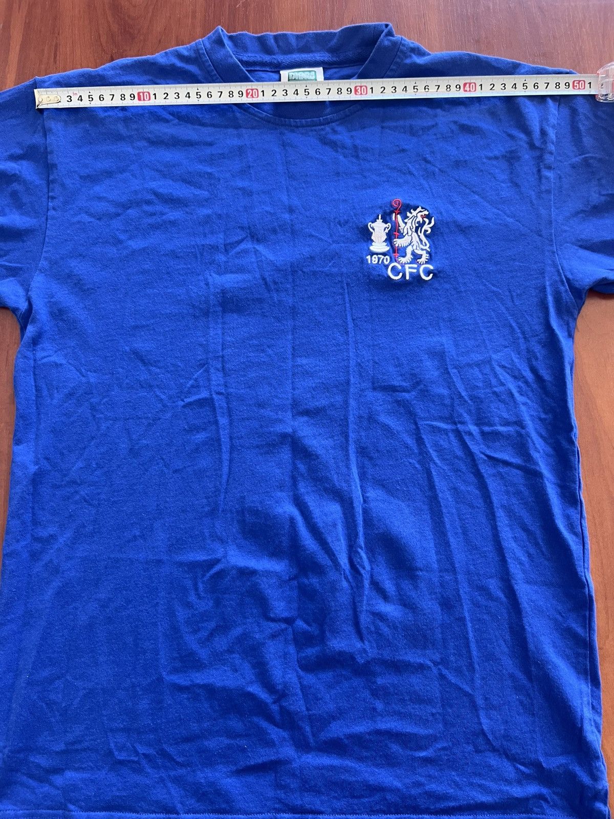 Other 1970/71 FC Chelsea Score Draw Remake Home Jersey Mens Blue M Size US M / EU 48-50 / 2 - 11 Thumbnail