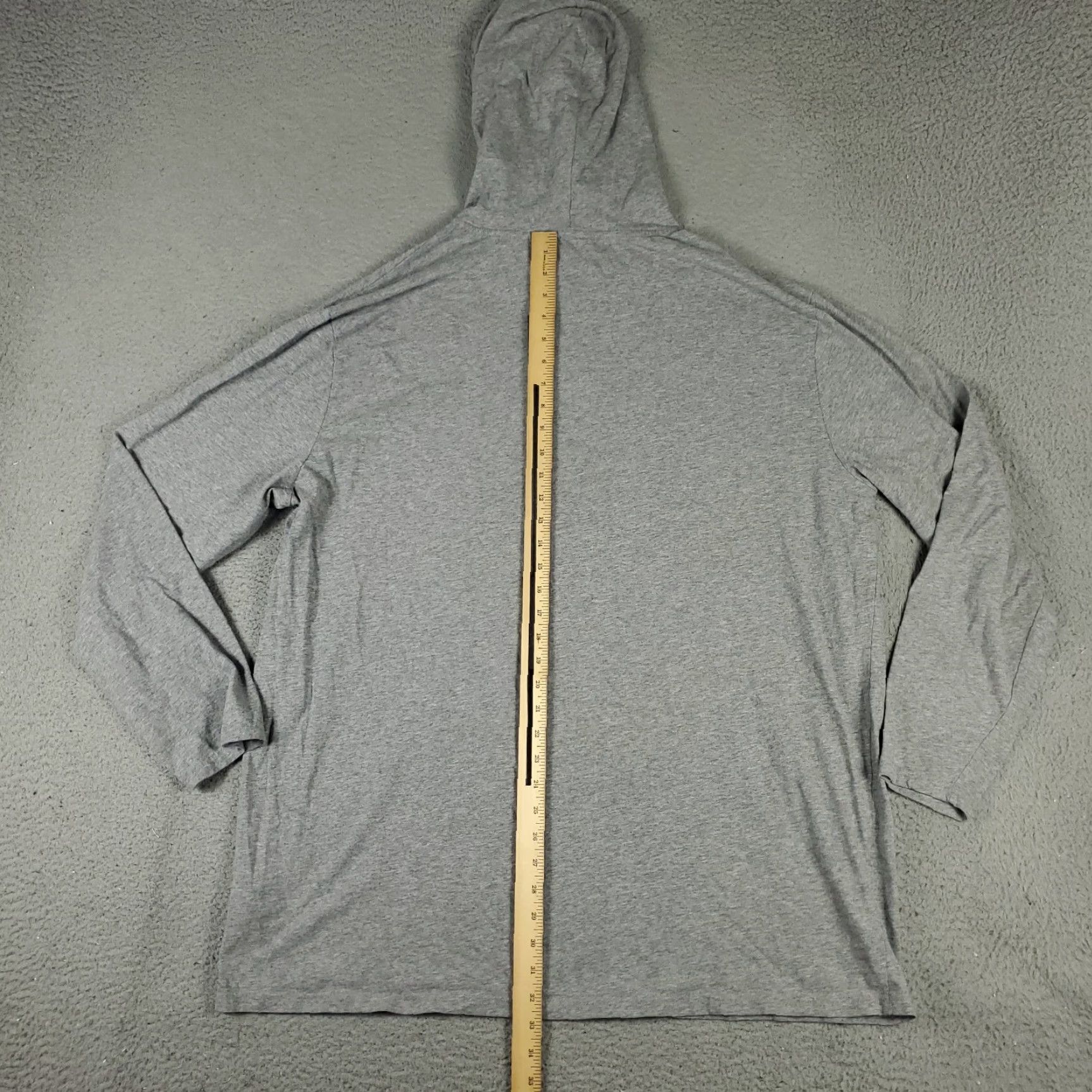 Ralph Lauren VINTAGE Ralph Lauren Hoodie Mens 2XLT Long Sleeve Gray Cotton Pullover Logo Mock Neck All Seasons Size US XXL / EU 58 / 5 - 6 Thumbnail