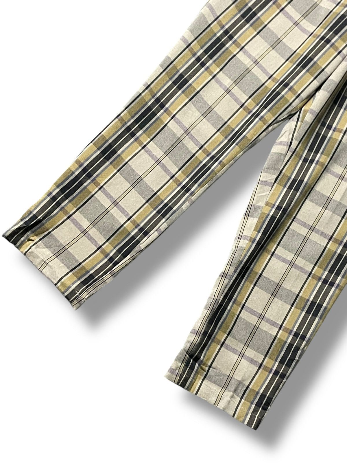 Japanese Brand × Vintage AMERICAN HOLIC Checkered Casual Pants (89) Size US 26 / EU 42 - 4 Thumbnail