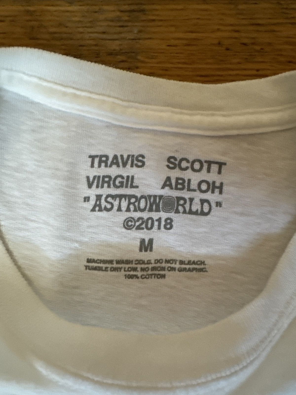 Travis Scott Travis Scott x Virgil Abloh Tee Size US M / EU 48-50 / 2 - 5 Thumbnail
