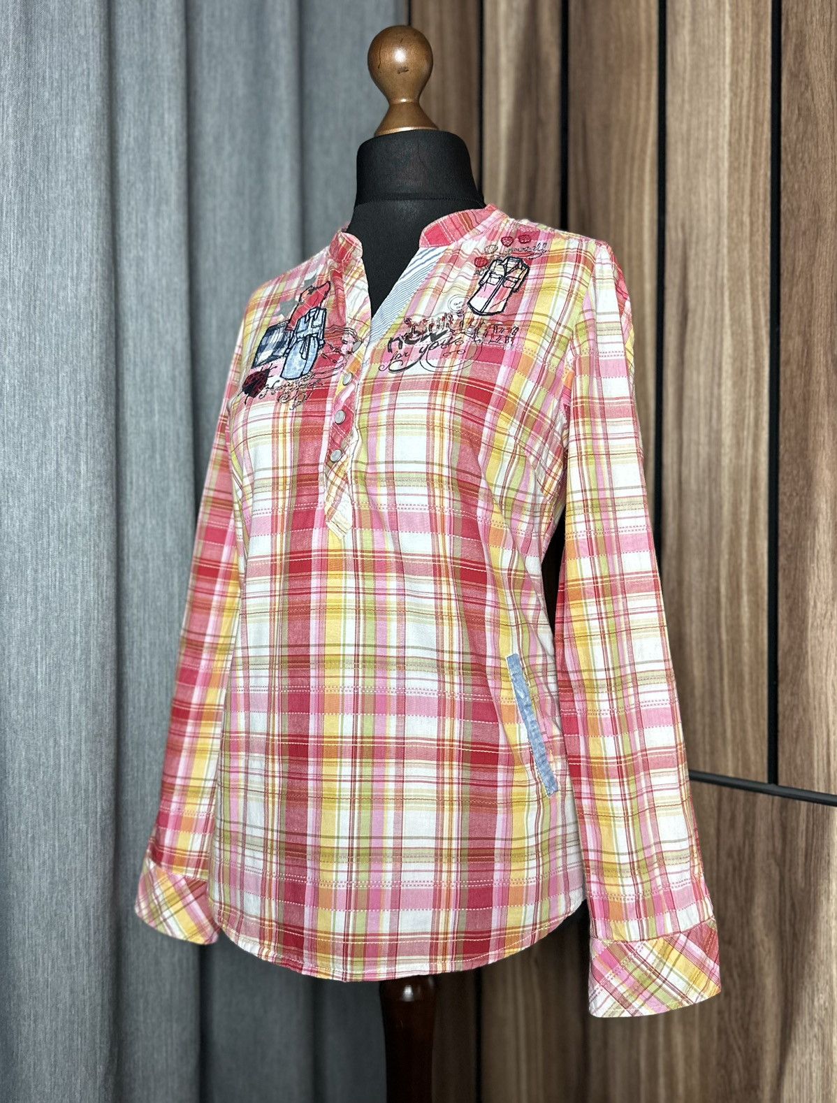 Desigual Desigual Tunic Shirt Blouse Women's Size M Size M / US 6-8 / IT 42-44 - 2 Thumbnail