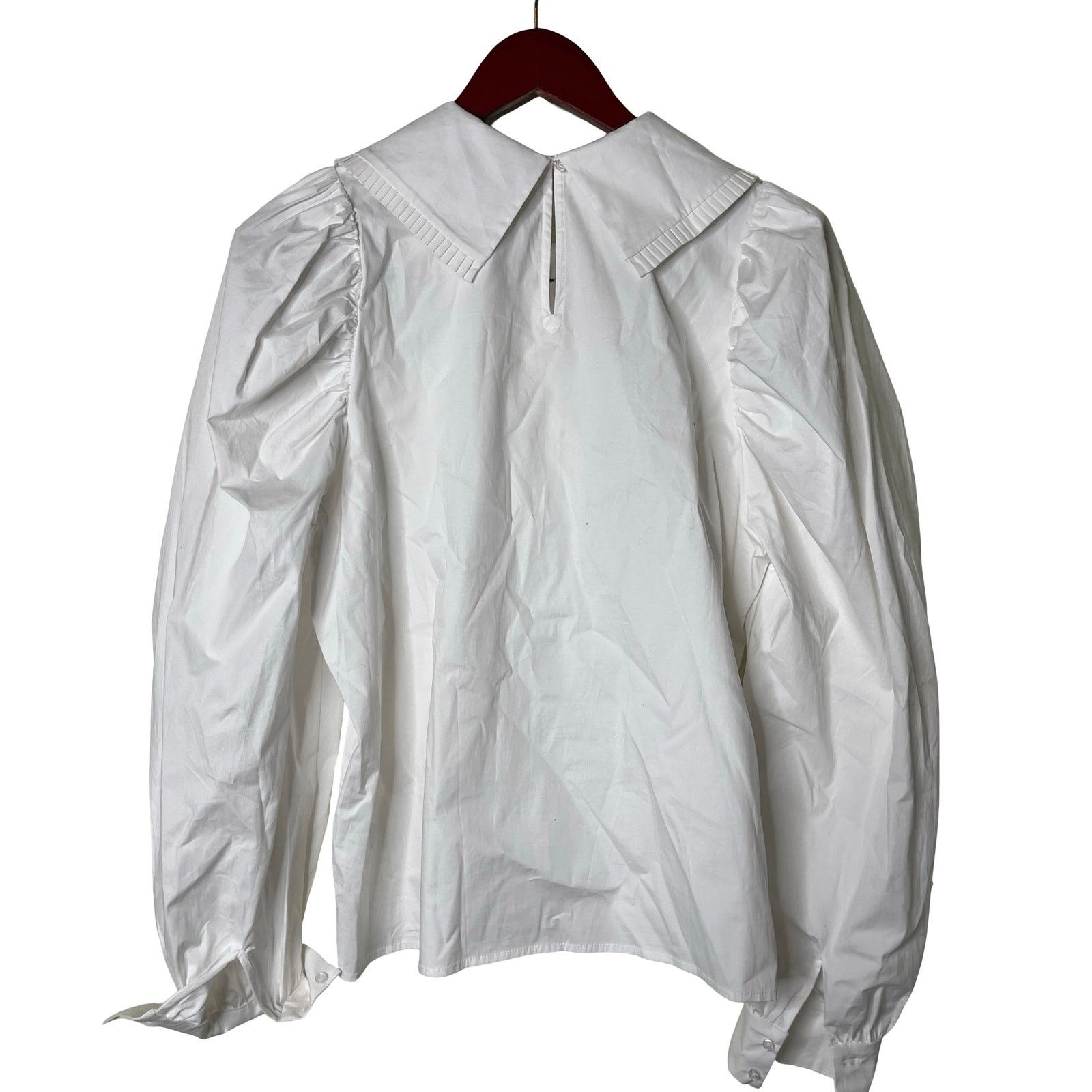 Other Munthe white cotton Peter Pan collar button down blouse Size M / US 6-8 / IT 42-44 - 3 Thumbnail