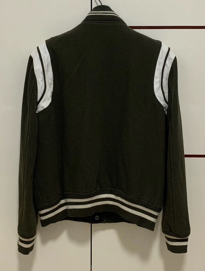 Saint Laurent Paris Saint Laurent Paris Olive green wool patchwork baseball un Size US L / EU 52-54 / 3 - 2 Thumbnail