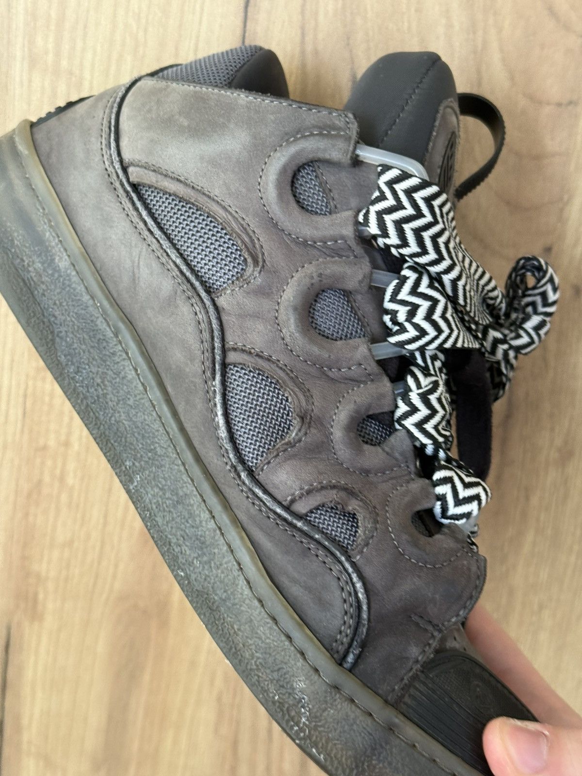 Lanvin Lanvin Curb Sneakers Size US 12 / EU 45 - 8 Thumbnail