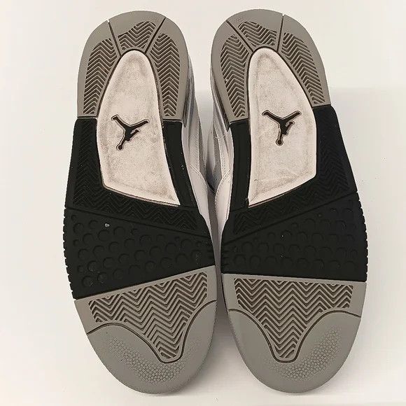 Jordan Brand Jordan Men's Flight 23 Cement 'White Black' Sneakers- US13 Size US 13 / EU 46 - 14 Thumbnail