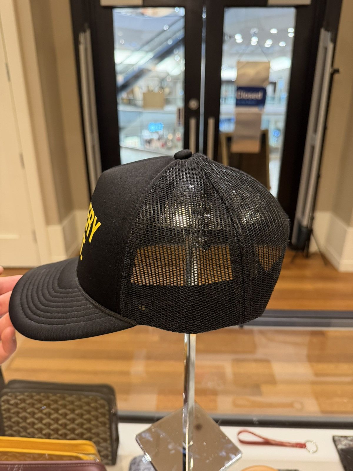 Gallery Dept. Gallery Dept. Trucker Hat - Black/Yellow Size ONE SIZE - 2 Thumbnail