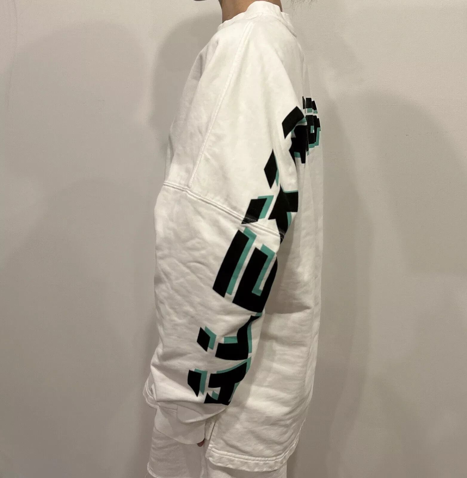 Alexander Wang T Alexander Wang Cotton Sweatshirt Back Logo White Size S Size S / US 4 / IT 40 - 4 Thumbnail