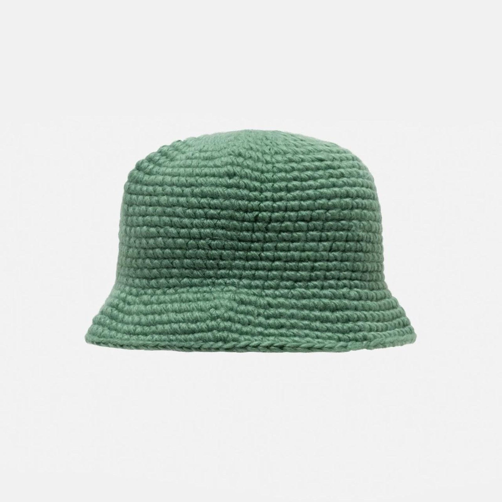 Stussy Stussy Crochet Knit SS Link Bucket Hat in Spruce Size ONE SIZE - 2 Thumbnail