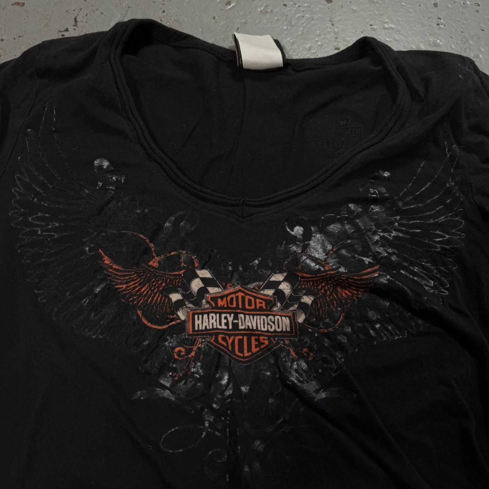 Harley Davidson Vintage y2k harley davidson Punk Tee Size US M / EU 48-50 / 2 - 4 Thumbnail
