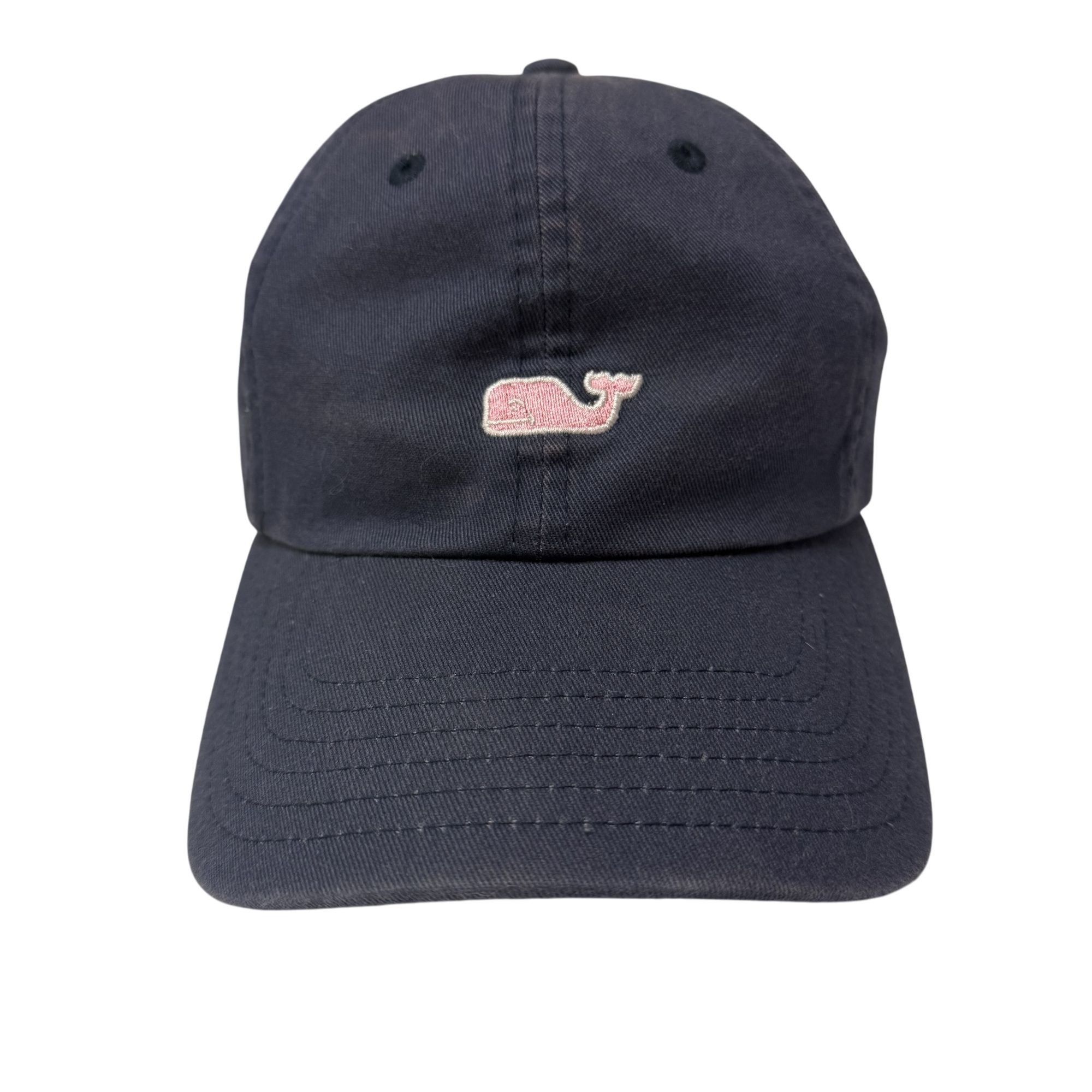 Vineyard Vines Vtg Vineyard Vines Hat Embroidered Pink Whale LOGO Cap Size ONE SIZE - 2 Thumbnail