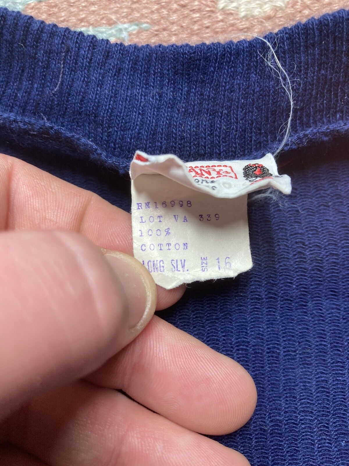 Vintage VTG 60s shirt ribbed cotton half zip mod boys 16 women XS Size XS / US 0-2 / IT 36-38 - 5 Thumbnail