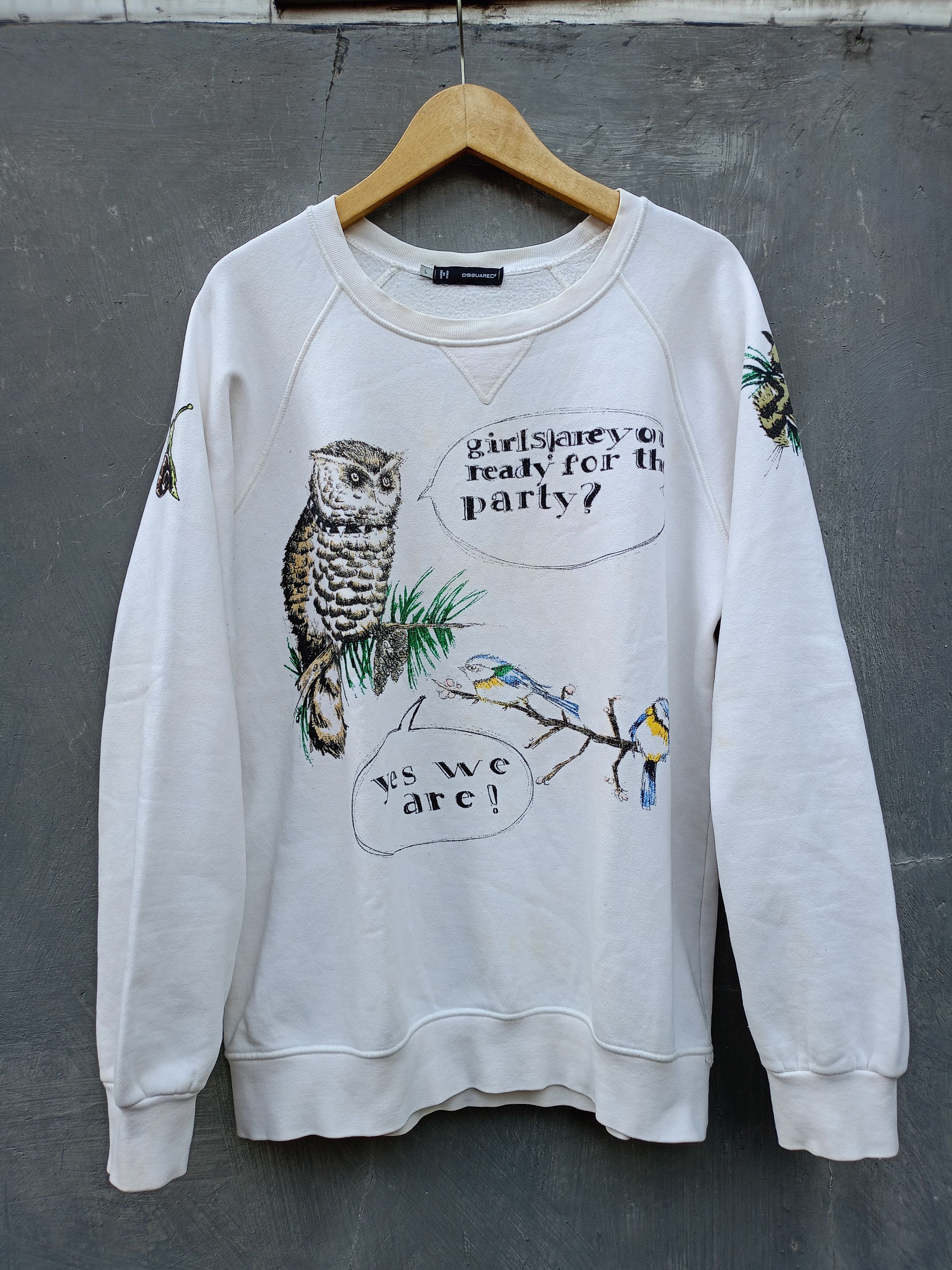 Dsquared2 Dsquared animal motive sweatshirt Size US L / EU 52-54 / 3 - 1 Thumbnail