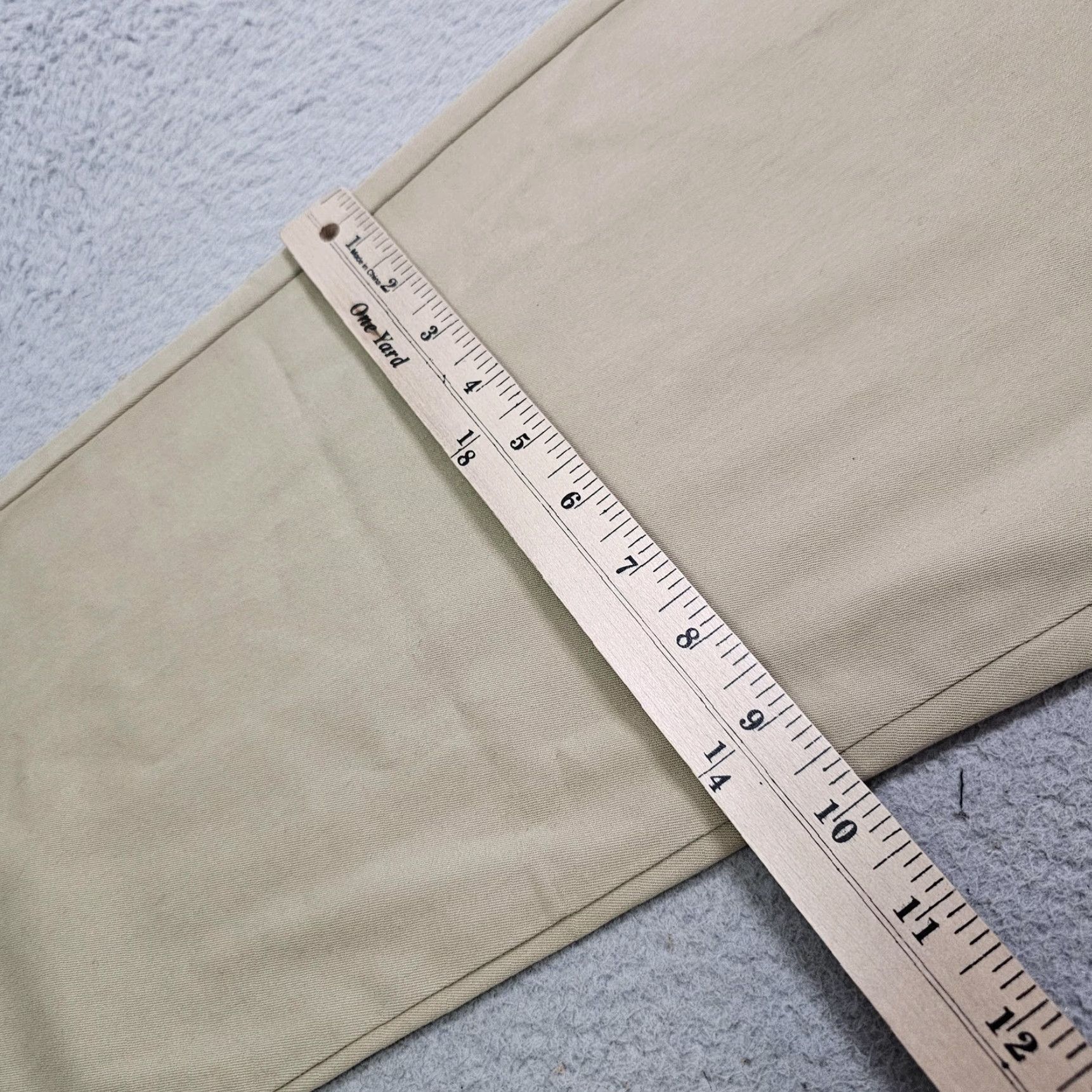 Vintage St. John's Bay Stretch Chino Pants Mens 36x32 British Khaki Straight Fit Casual Pants Mens Size US 36 / EU 52 - 6 Thumbnail