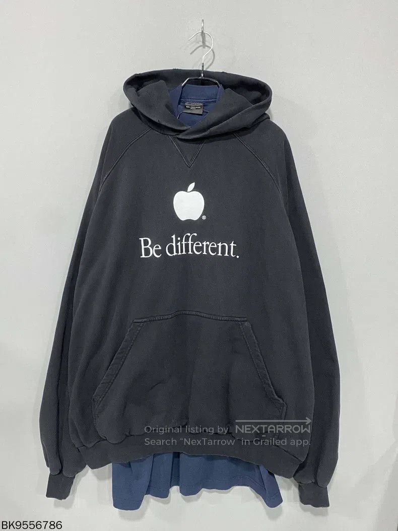 Balenciaga Balenciaga Layered Hoodie Size US M / EU 48-50 / 2 - 1 Thumbnail