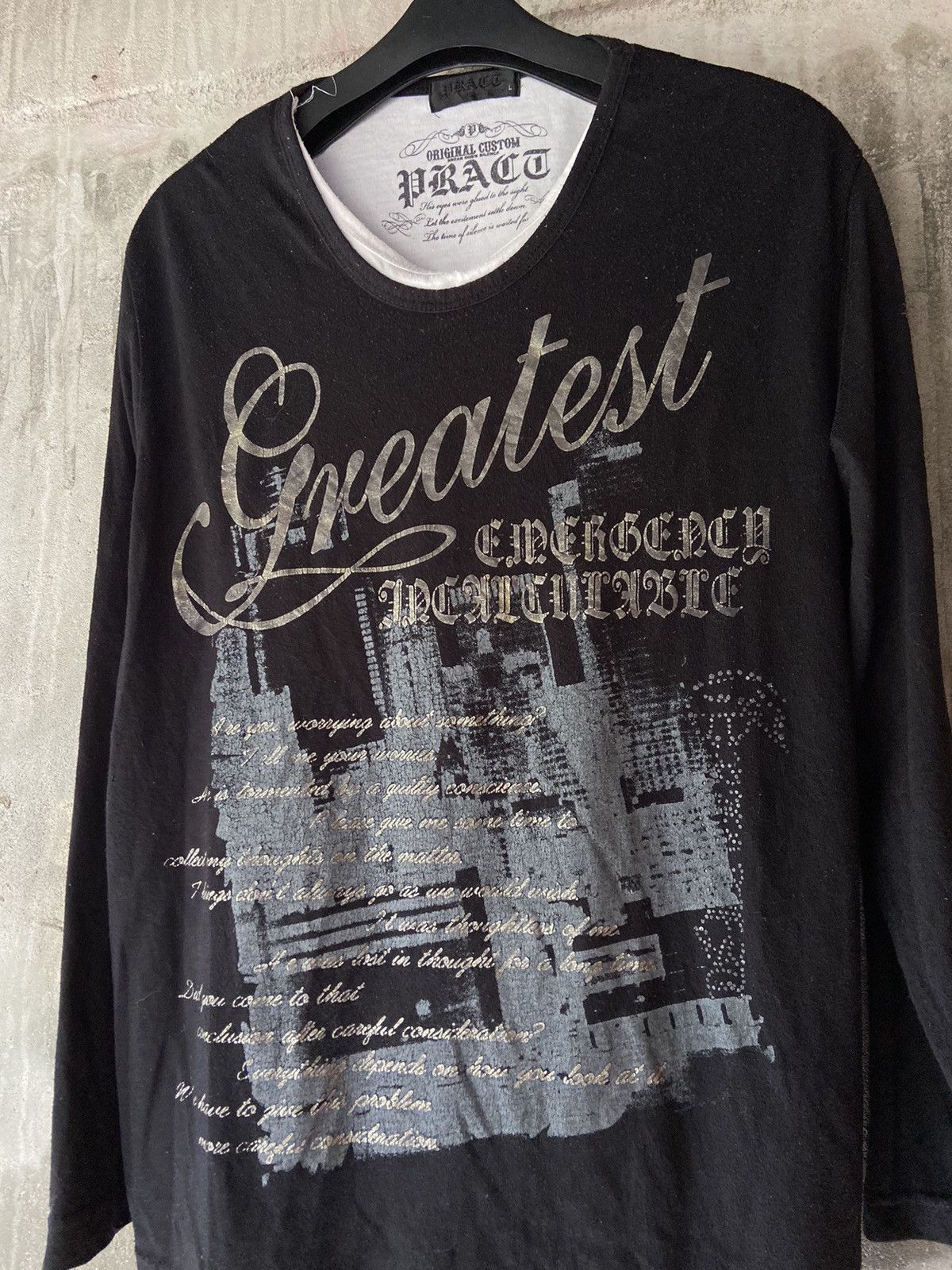Isamu Katayama Backlash PRACA DOUBLE LAYER LONG SLEEVE Size US M / EU 48-50 / 2 - 4 Thumbnail