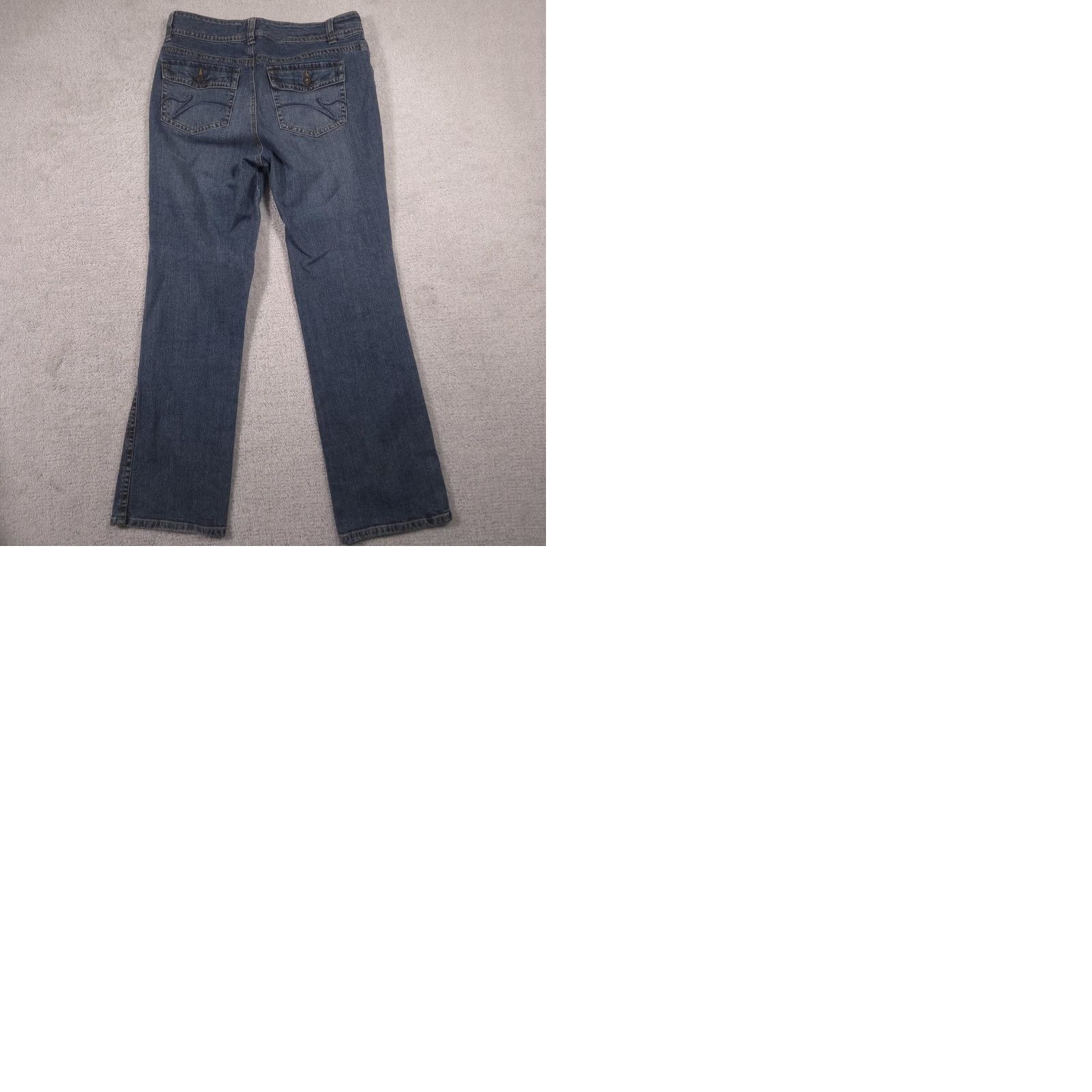 Gloria Vanderbilt Gloria Vanderbilt Jeans Womens 10 Blue Medium Wash Mid Rise Straight Stretch Jeans Womens 10 Blue Medium Wash Mid Rise Straight Stretch Size 32" / US 10 / IT 46 - 9 Thumbnail