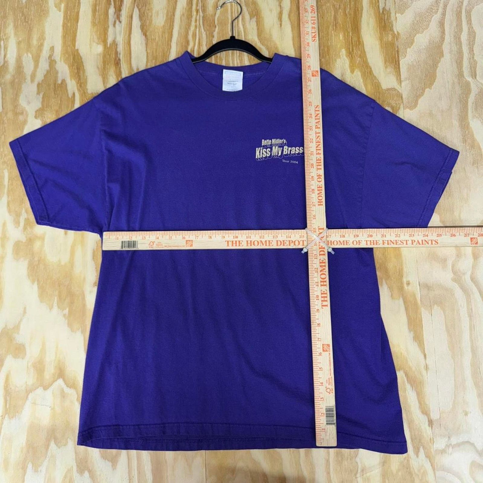 Hanes Vintage y2k bette midler kiss my brass tour 2000s singer tee Size US XL / EU 56 / 4 - 3 Thumbnail