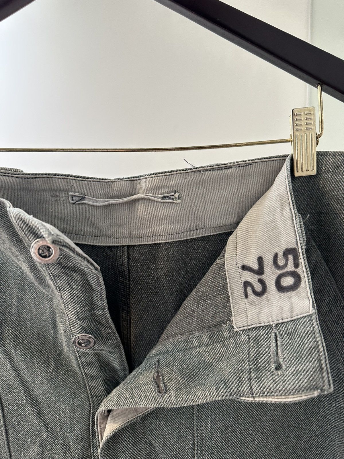 Vintage Vintage 60s Work Pant Size US 36 / EU 52 - 5 Thumbnail