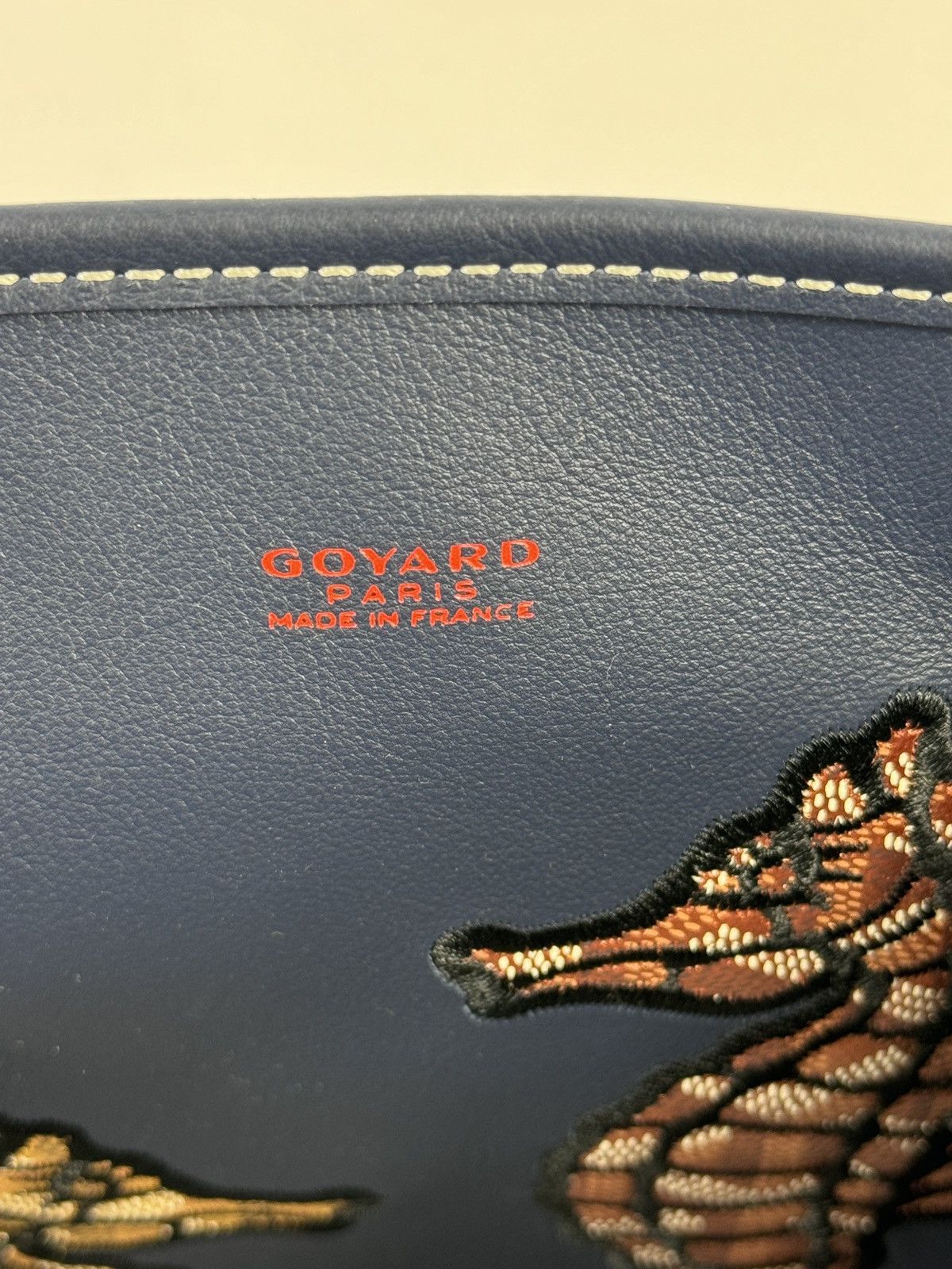 Goyard ANJOU PM SEAHORSE EMBROIDERY 2024 LIMITED EDITION BAG Size ONE SIZE - 18 Thumbnail