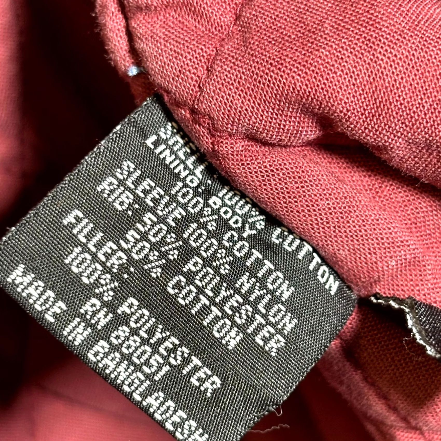Vintage Tri-Mountain Mens L Varsity Jacket Blue Pink 100% Cotton Button Front Streetwear Jacket Size US L / EU 52-54 / 3 - 3 Thumbnail
