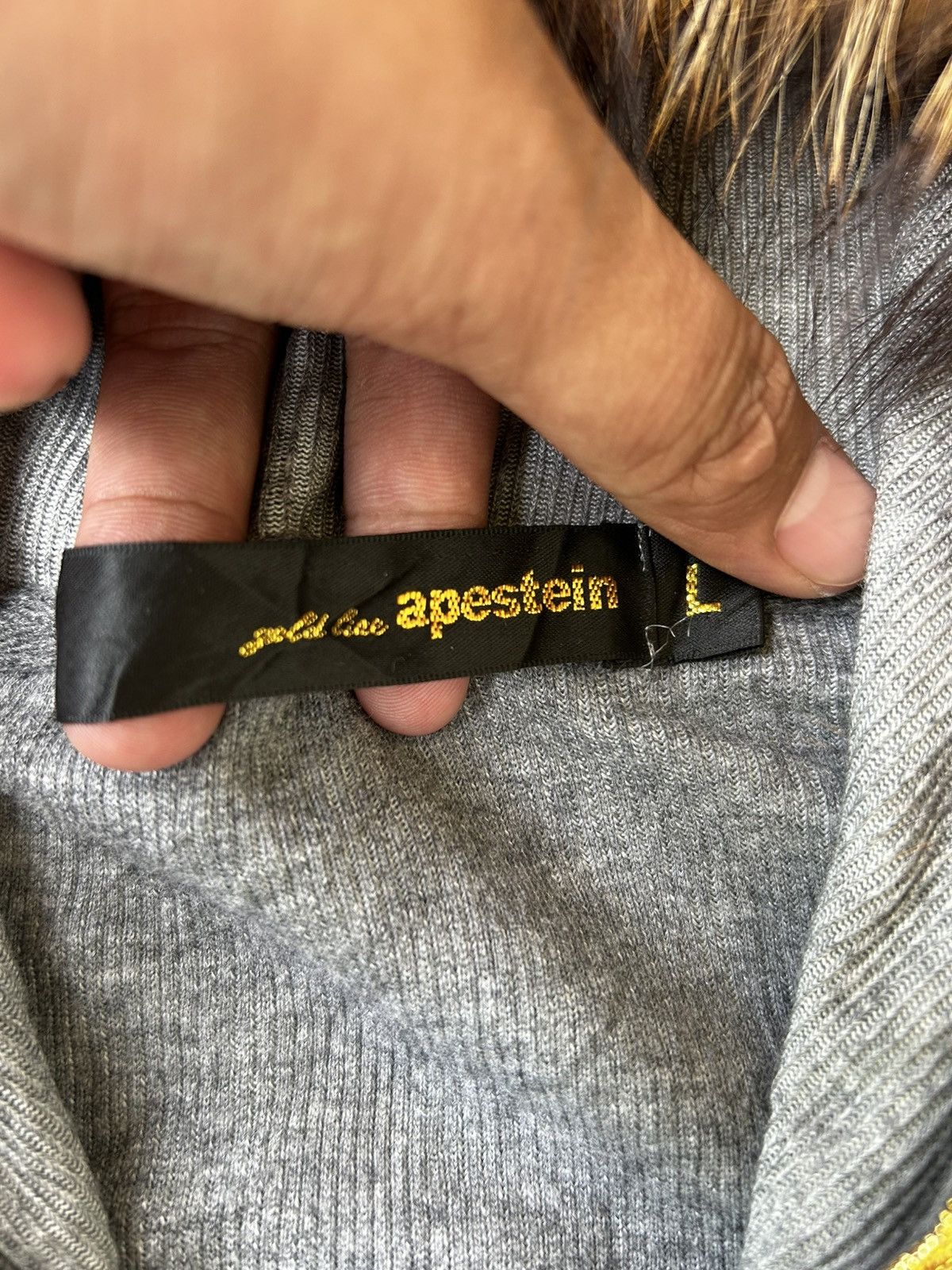 If Six Was Nine 💸BINDINGOFFER💸Apestein fur zip hoodie poem style lgb Size US L / EU 52-54 / 3 - 8 Thumbnail