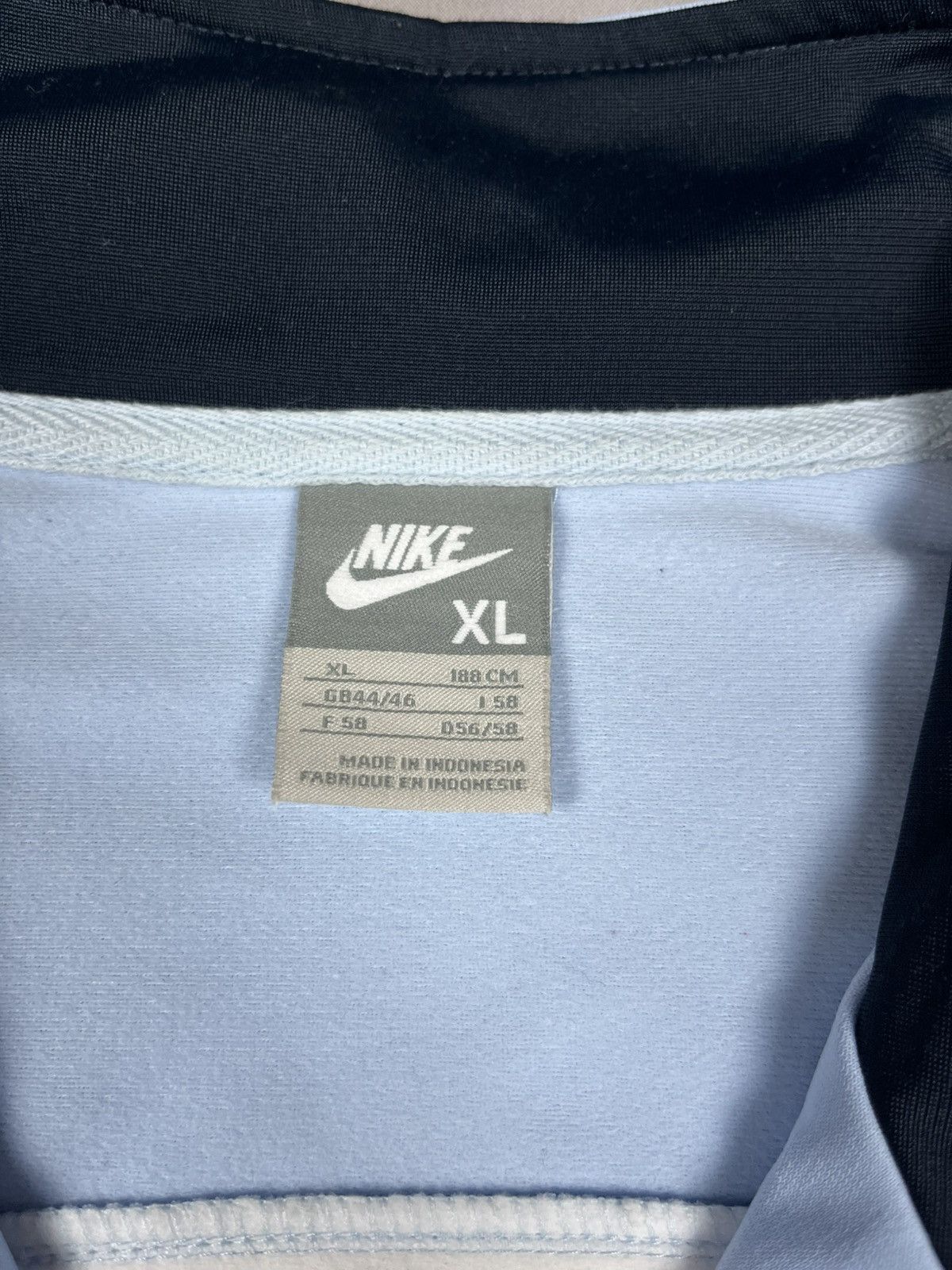Nike Nike Vintage Y2K Silver Tag Track Jacket Light Blue Men’s XL Size US L / EU 52-54 / 3 - 8 Thumbnail
