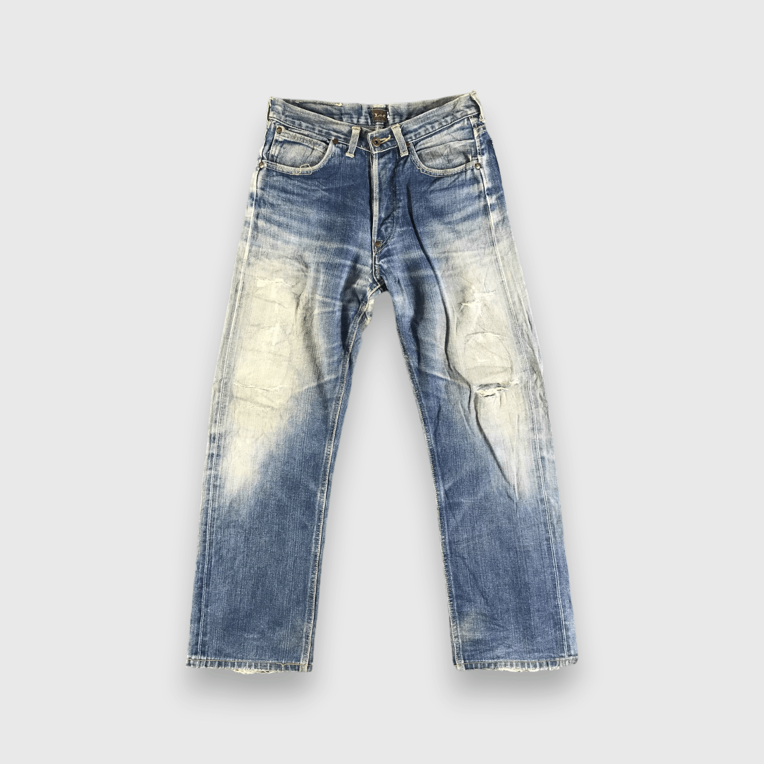 Lee Vintage Blue Wash Lee Jeans-J4012 Size US 29 - 1 Thumbnail