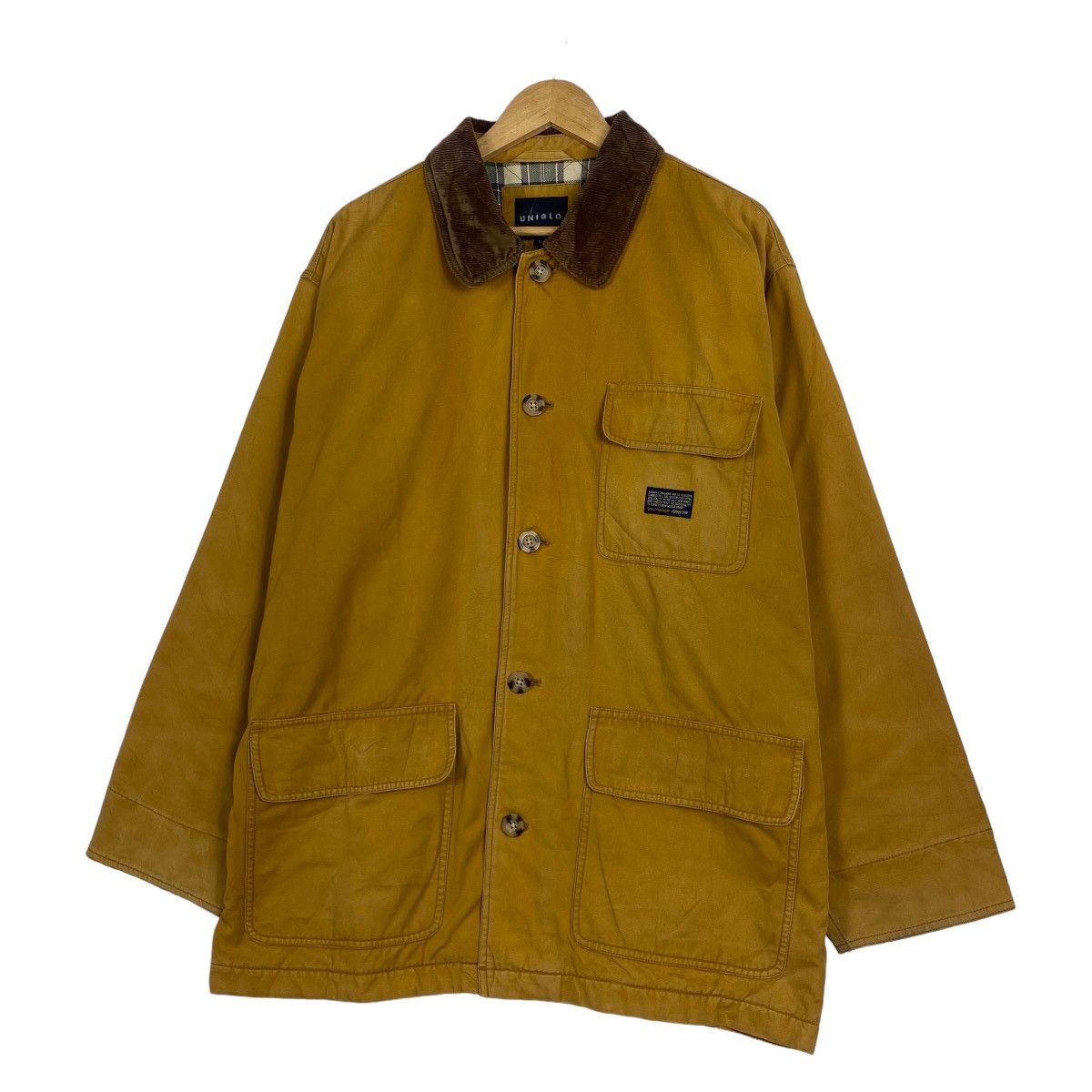 Japanese Brand × Uniqlo × Vintage Vintage Uniqlo chore jacket duck canvas Size US L / EU 52-54 / 3 - 2 Thumbnail