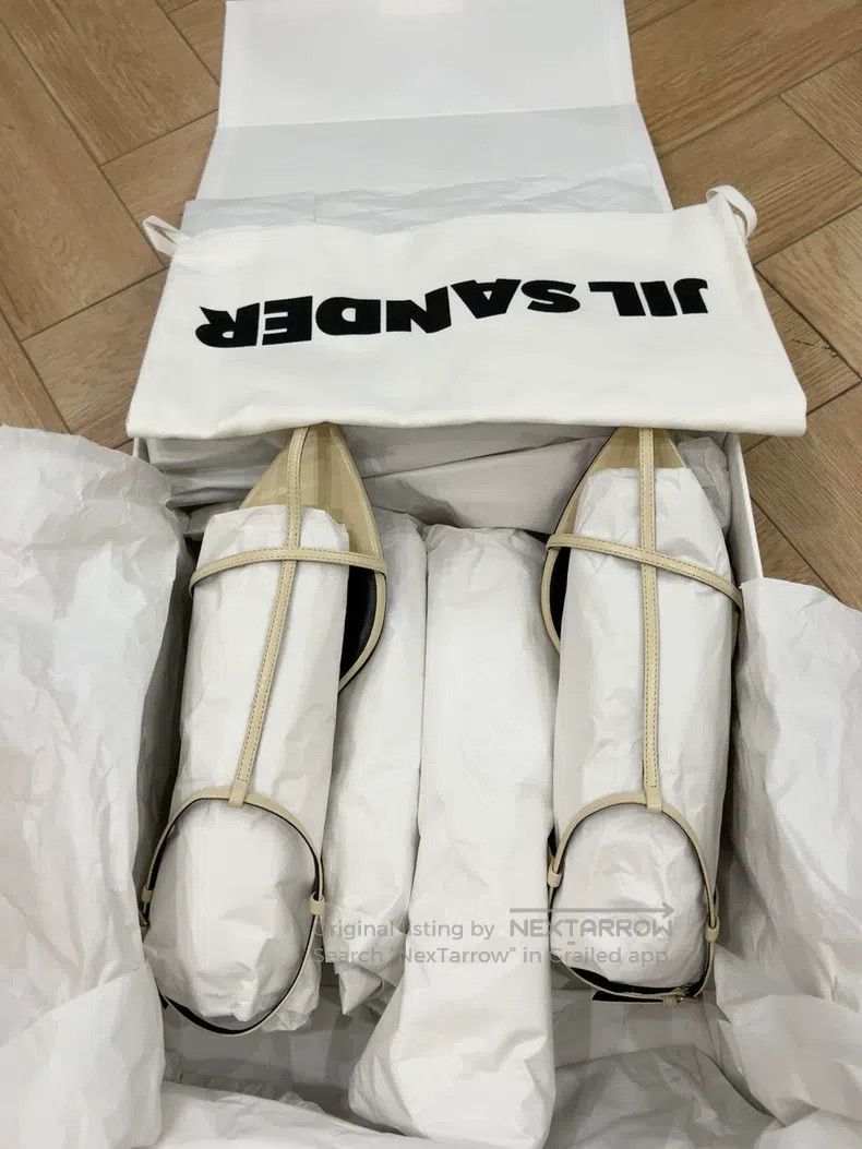 Jil Sander Jil Sander Apricot Cross Sandals Size US 8.5 / IT 38.5 - 2 Thumbnail