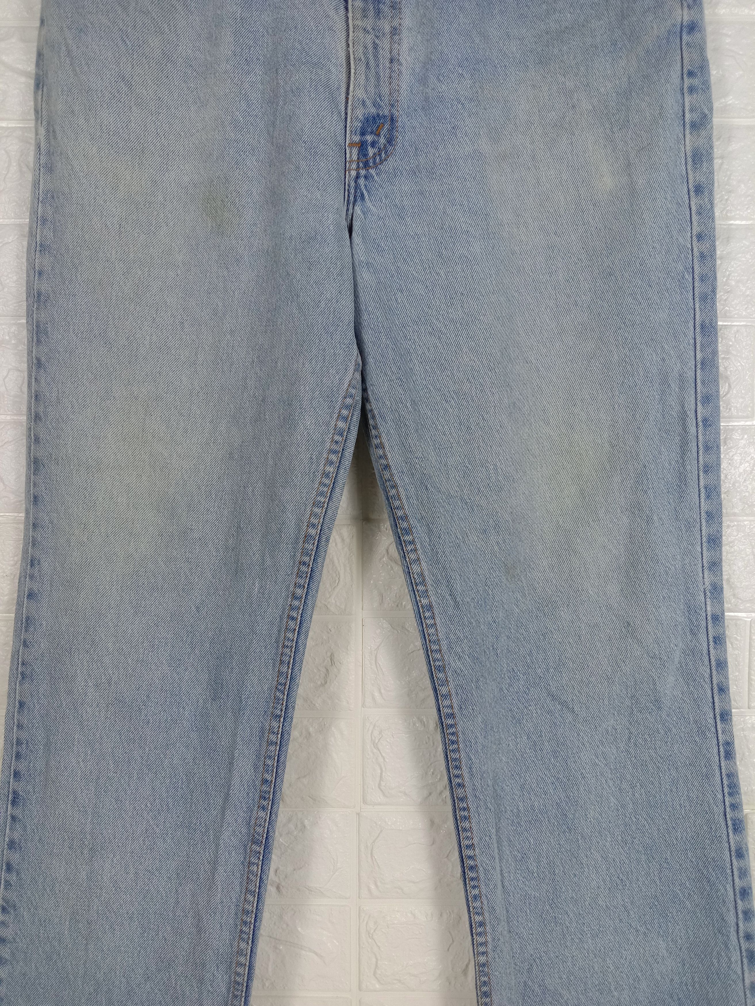Levi's Vintage 90s Levi's 506 Orange Tab Jeans Light Wash Denim Size US 36 / EU 52 - 3 Thumbnail