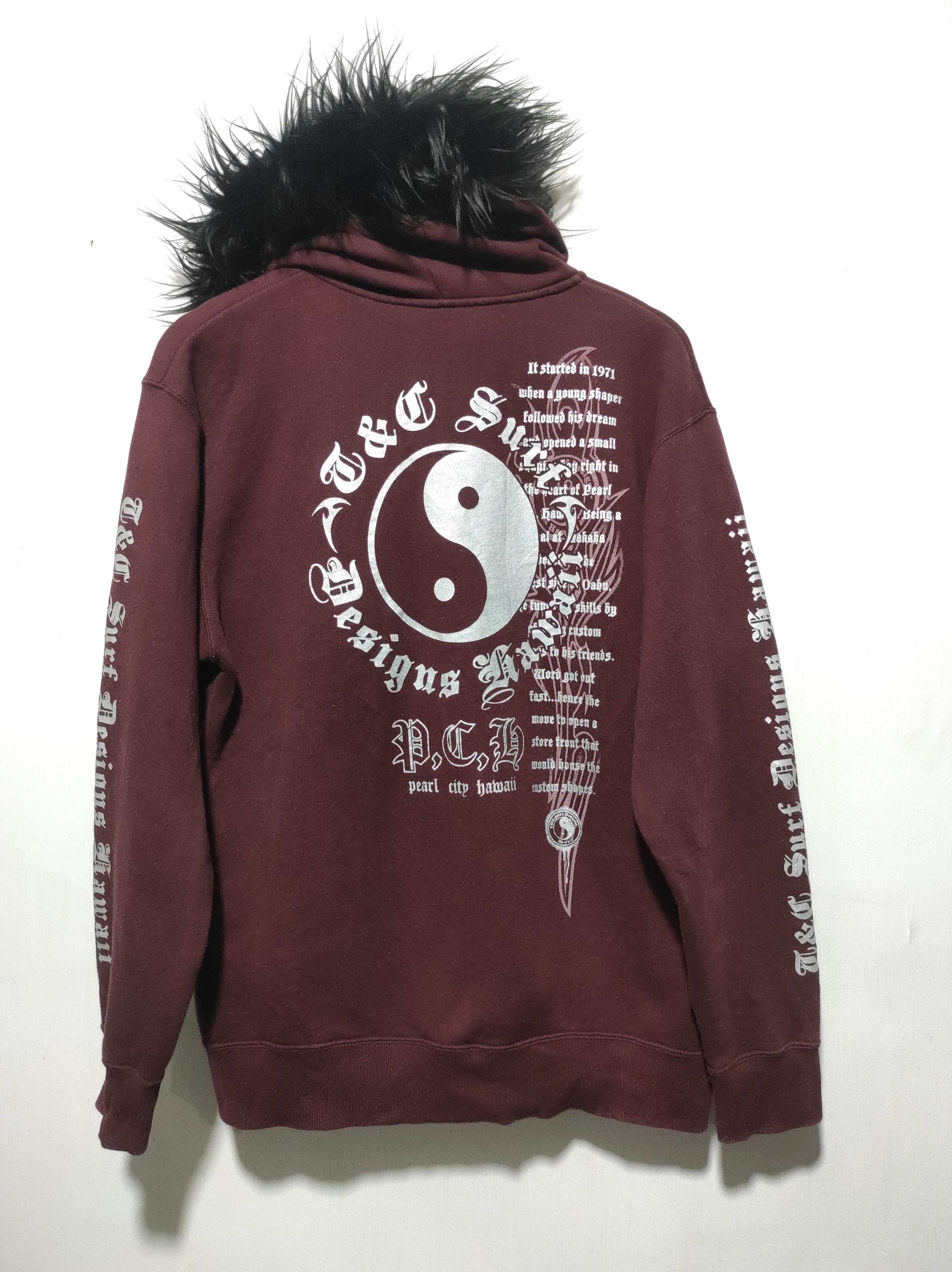 Affliction T&C Surf Designs Zip Fur Hoodie IfSixWasNine LGB style Size US L / EU 52-54 / 3 - 19 Thumbnail