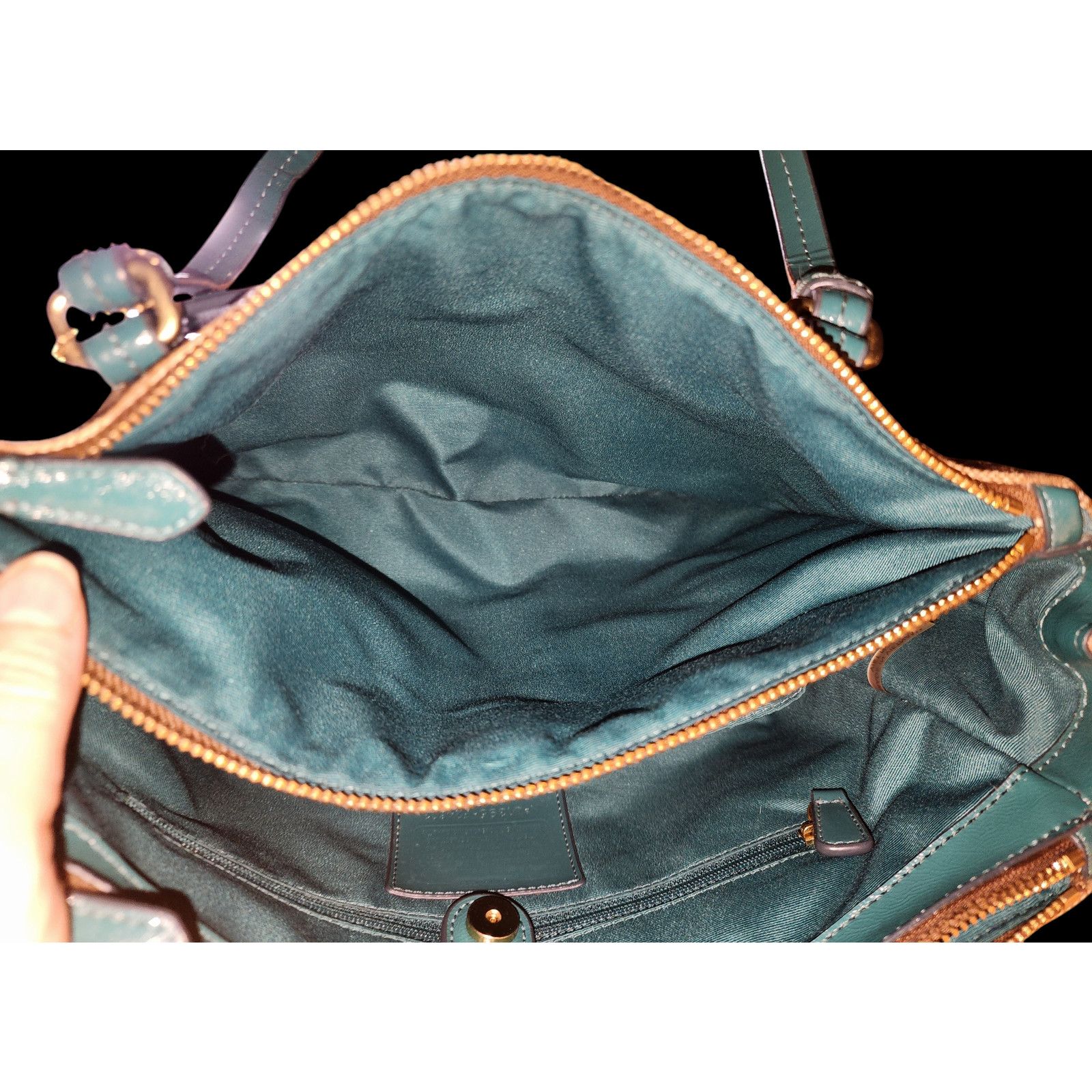 Coach Peyton Signature Jordan double zip Carry-All (COACH F24603) Size ONE SIZE - 5 Thumbnail