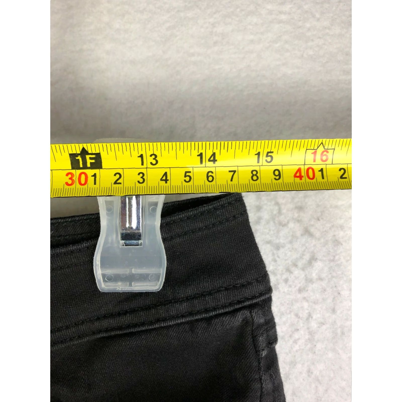 Vintage inc Denim Mid Rise Skinny Regular Womens Size 4 Black Denim Jeans Size 29" - 2 Thumbnail