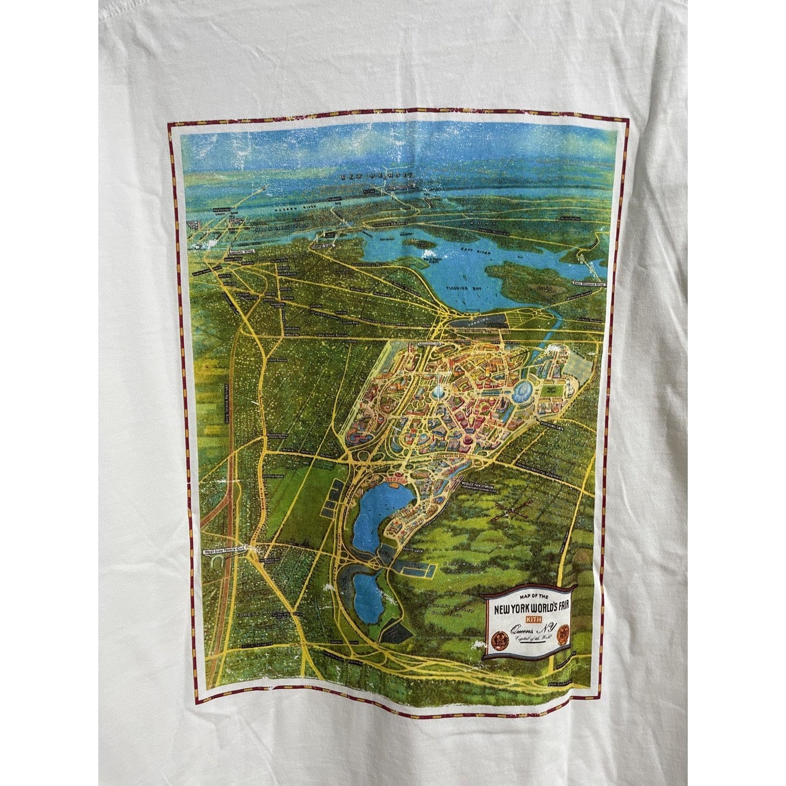 Kith KITH QUEENS CAPITAL MAP TEE SIZE MEDIUM NEW Size US M / EU 48-50 / 2 - 3 Thumbnail
