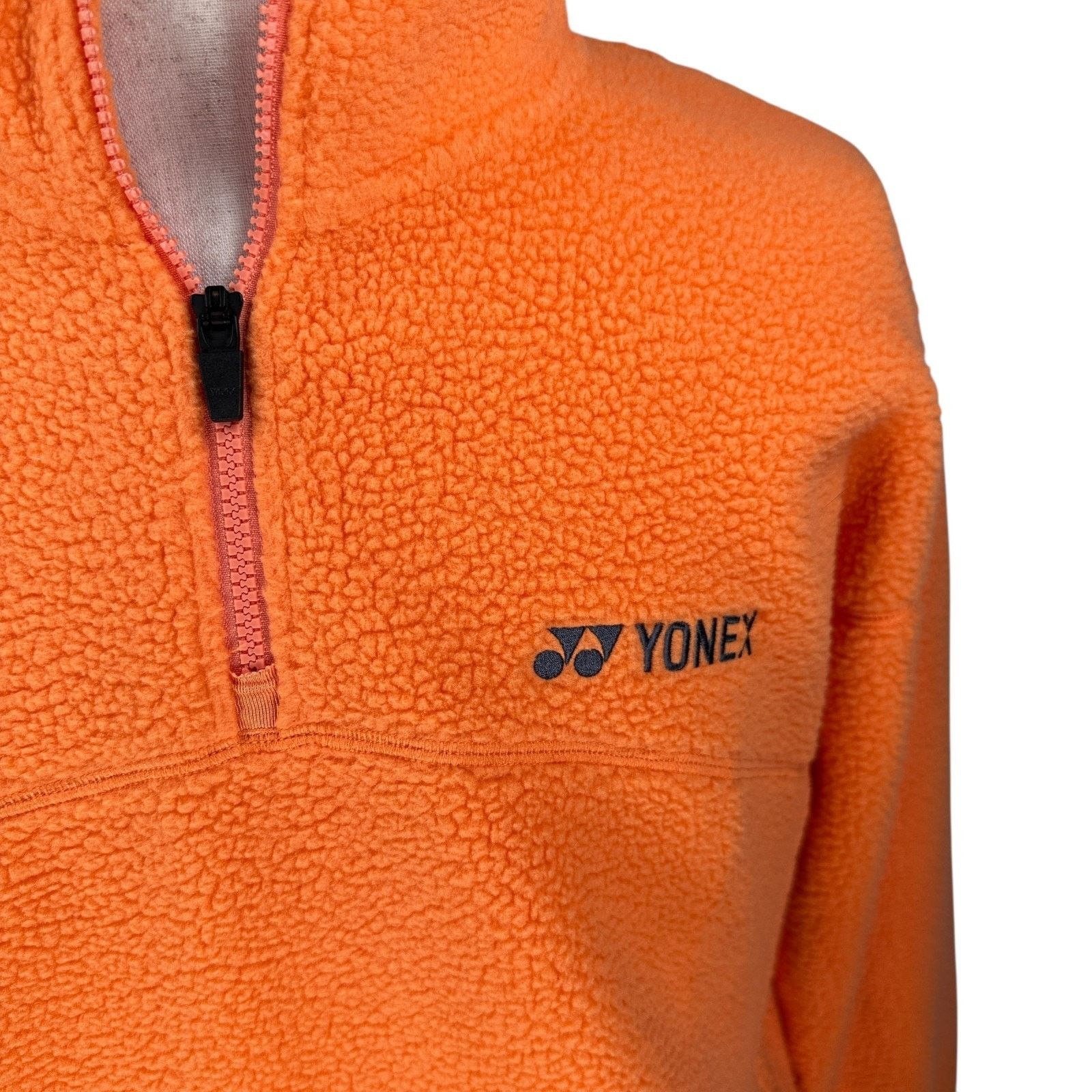 Other Yonex Fleece Jacket Men XS Orange Long Sleeve Winter Outdoor Size US XS / EU 42 / 0 - 2 Thumbnail