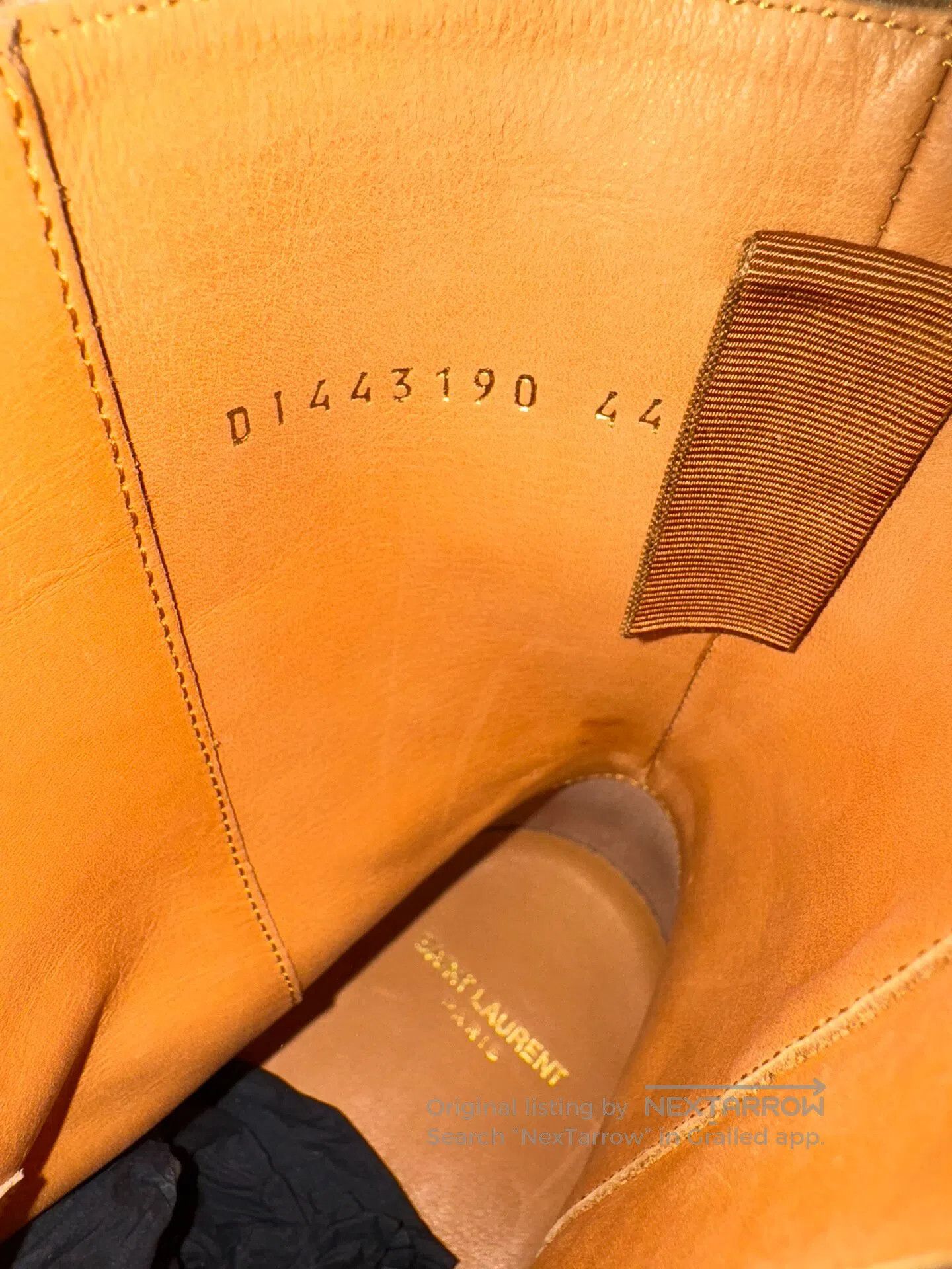 Saint Laurent Paris Saint Laurent Paris Suede Ring Chelsea Boots| Size US 11 / EU 44 - 6 Thumbnail