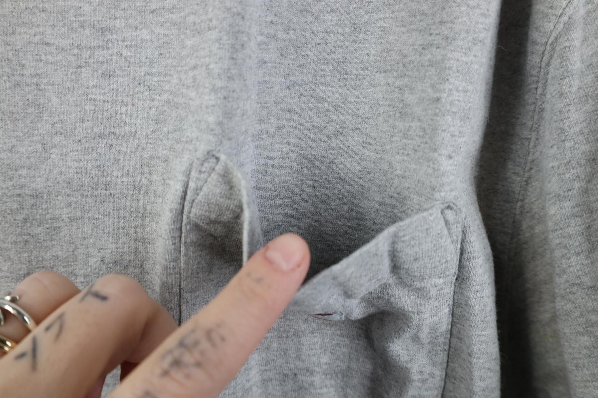 Carhartt Y2K Carhartt Heavyweight Pocket T-Shirt Heather Gray Size US L / EU 52-54 / 3 - 5 Thumbnail