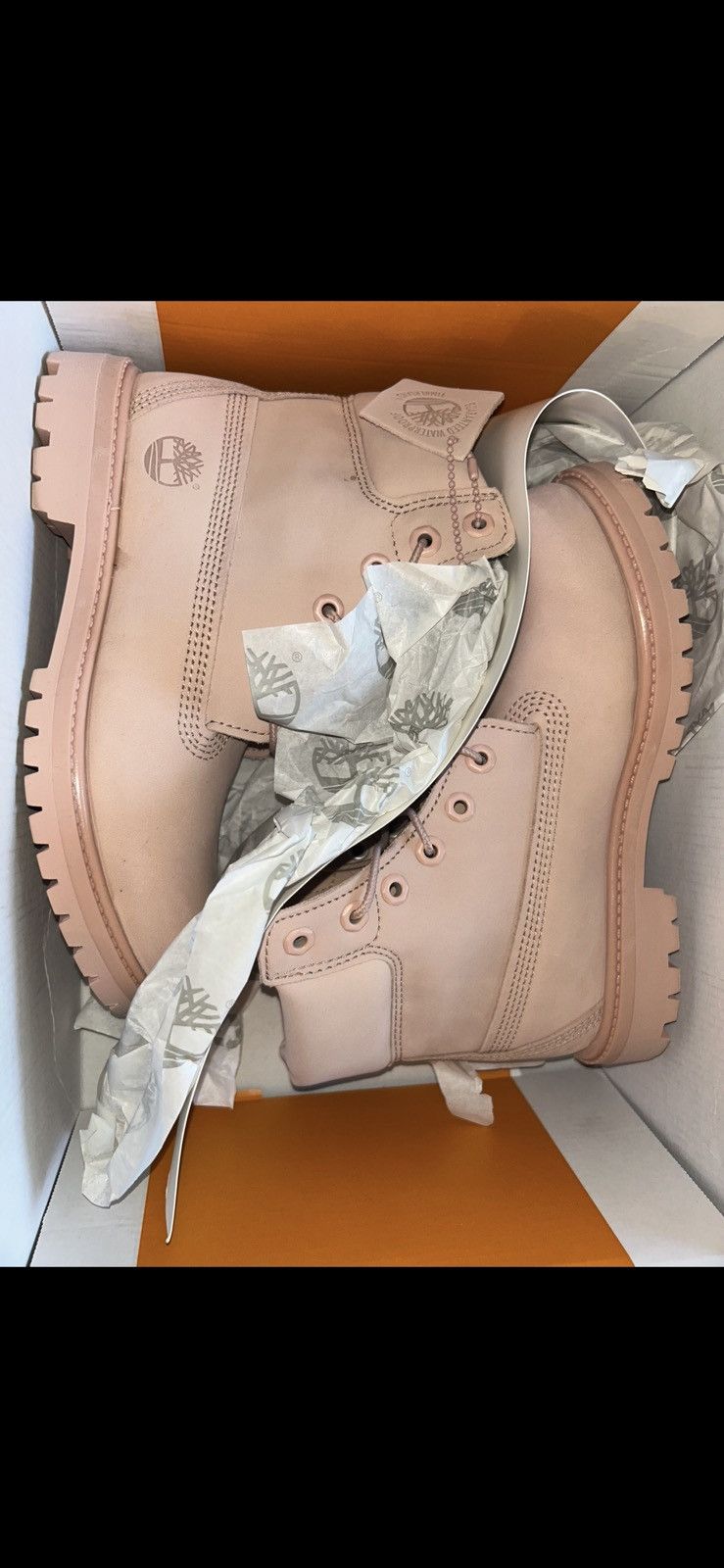 Timberland timberland premium 6 in lace waterproof light pink nubuck Size US 6.5 / IT 36.5 - 3 Thumbnail