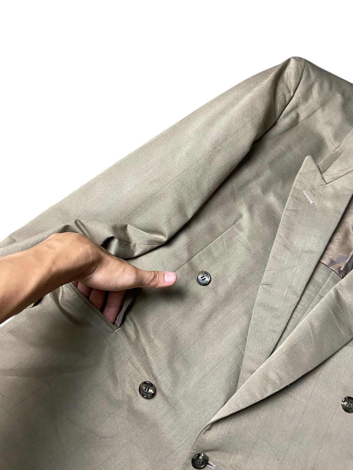 Yves Saint Laurent Yves Saint Laurent Double Breasted Blazer (139) Size US XXS / EU 40 - 4 Thumbnail