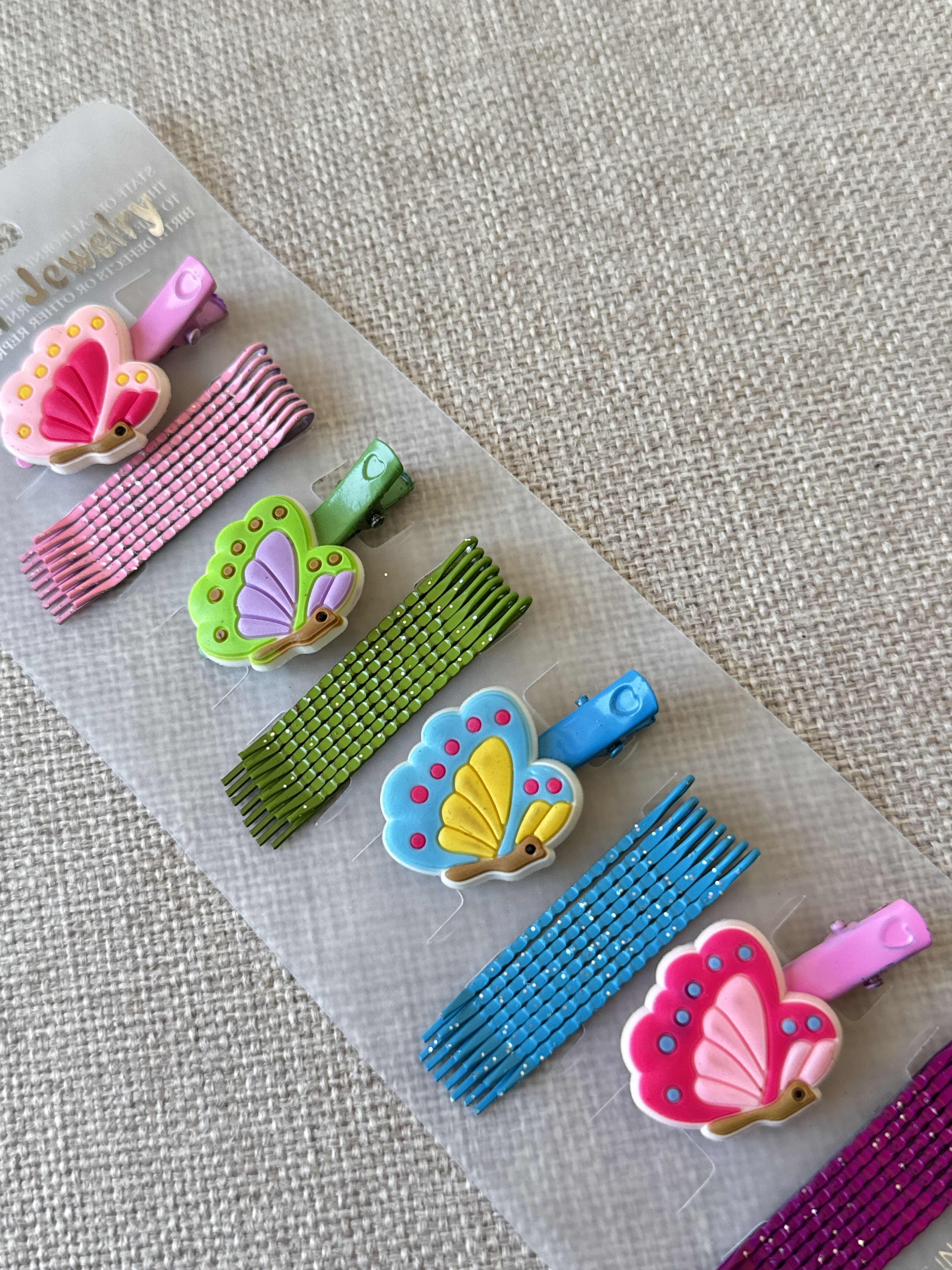 Other Colorful Y2K Butterfly Hair Clip Bundle Size ONE SIZE - 7 Thumbnail