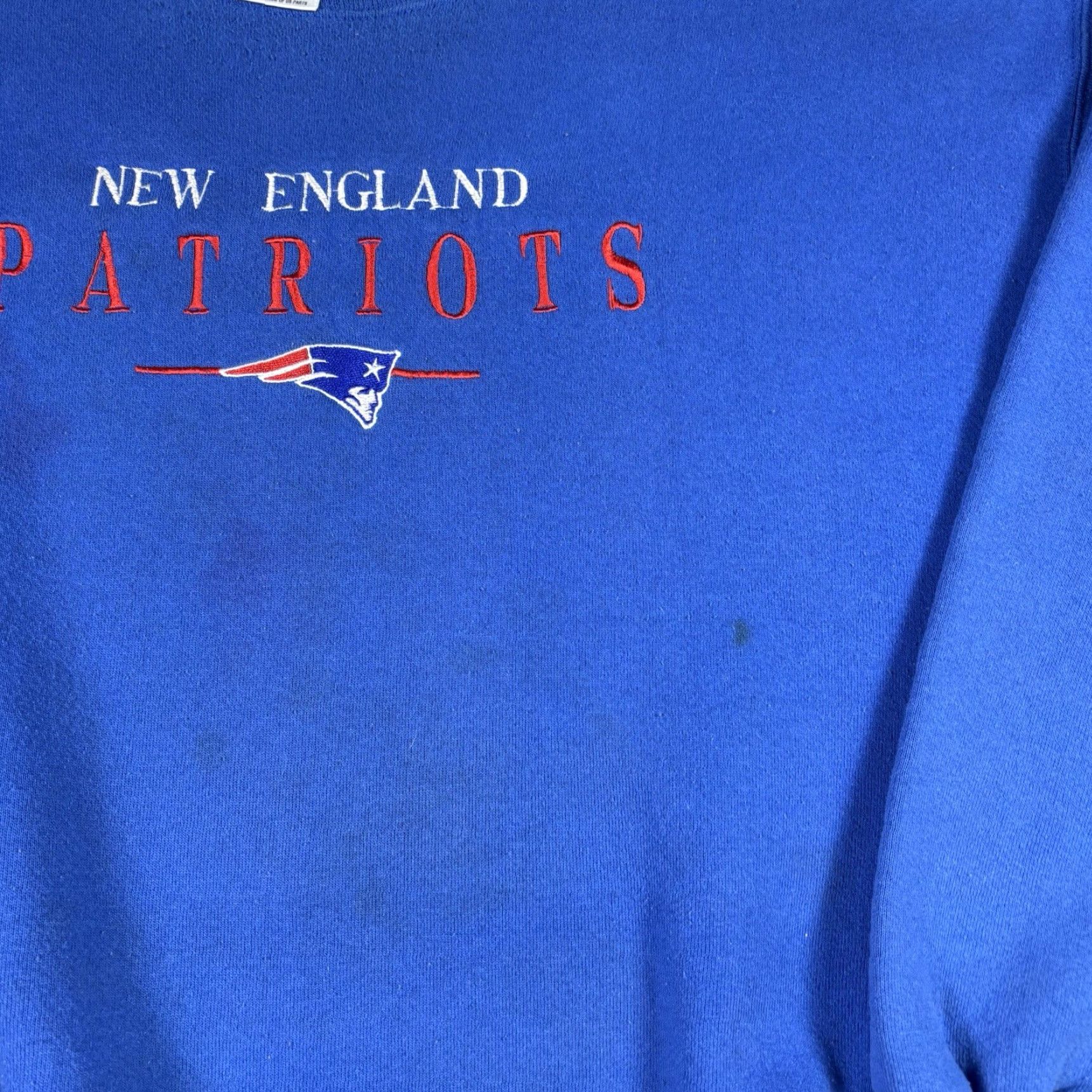 Puma VINTAGE Puma New England Patriots Crewneck Sweatshirt Adult XL Blue Graphic Print Logo Embroidered Patriots Football Mens Size US XL / EU 56 / 4 - 4 Thumbnail