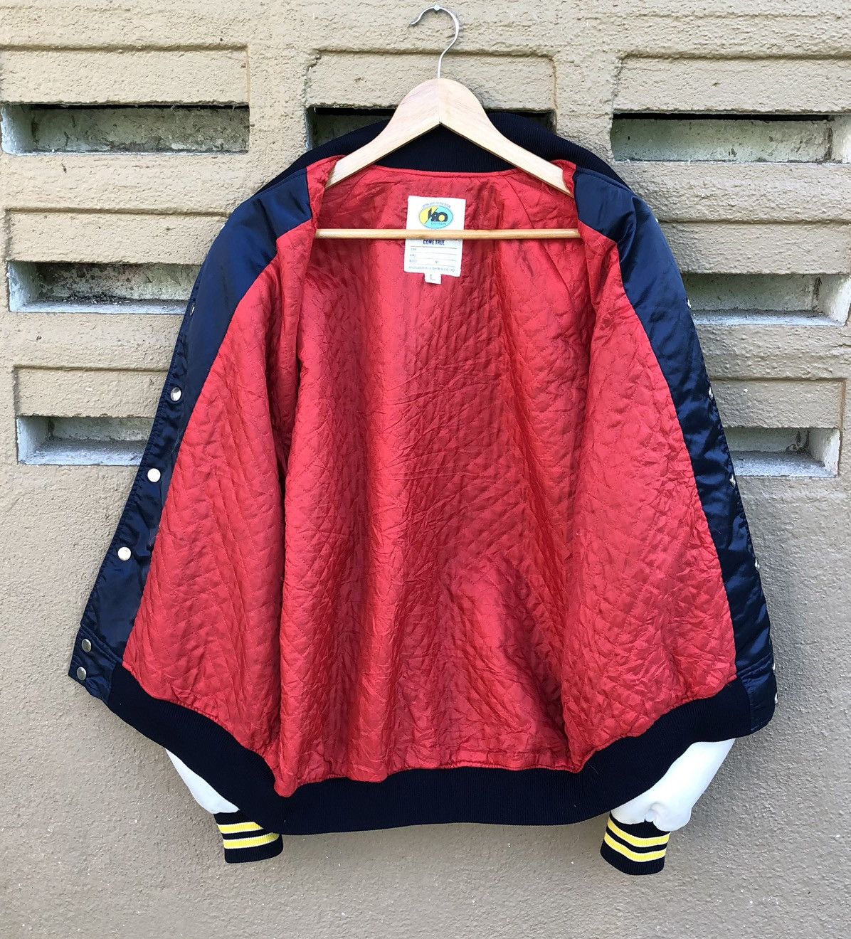 Vintage Vintage KMRC by Eightie’s Varsity Jacket Size US L / EU 52-54 / 3 - 12 Thumbnail