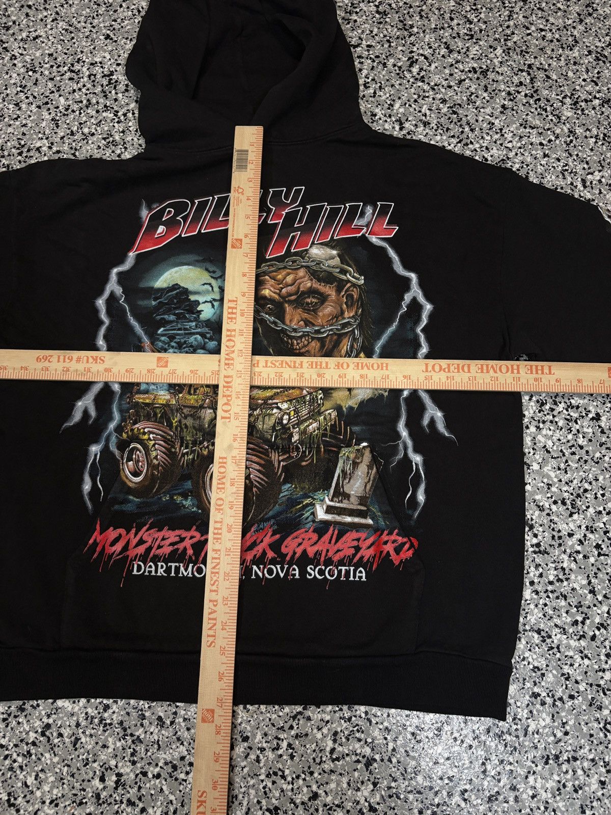 Billy Hill 2021 Billy Hill “Monster Truck Graveyard” Hoodie Size XL Size US XL / EU 56 / 4 - 10 Thumbnail