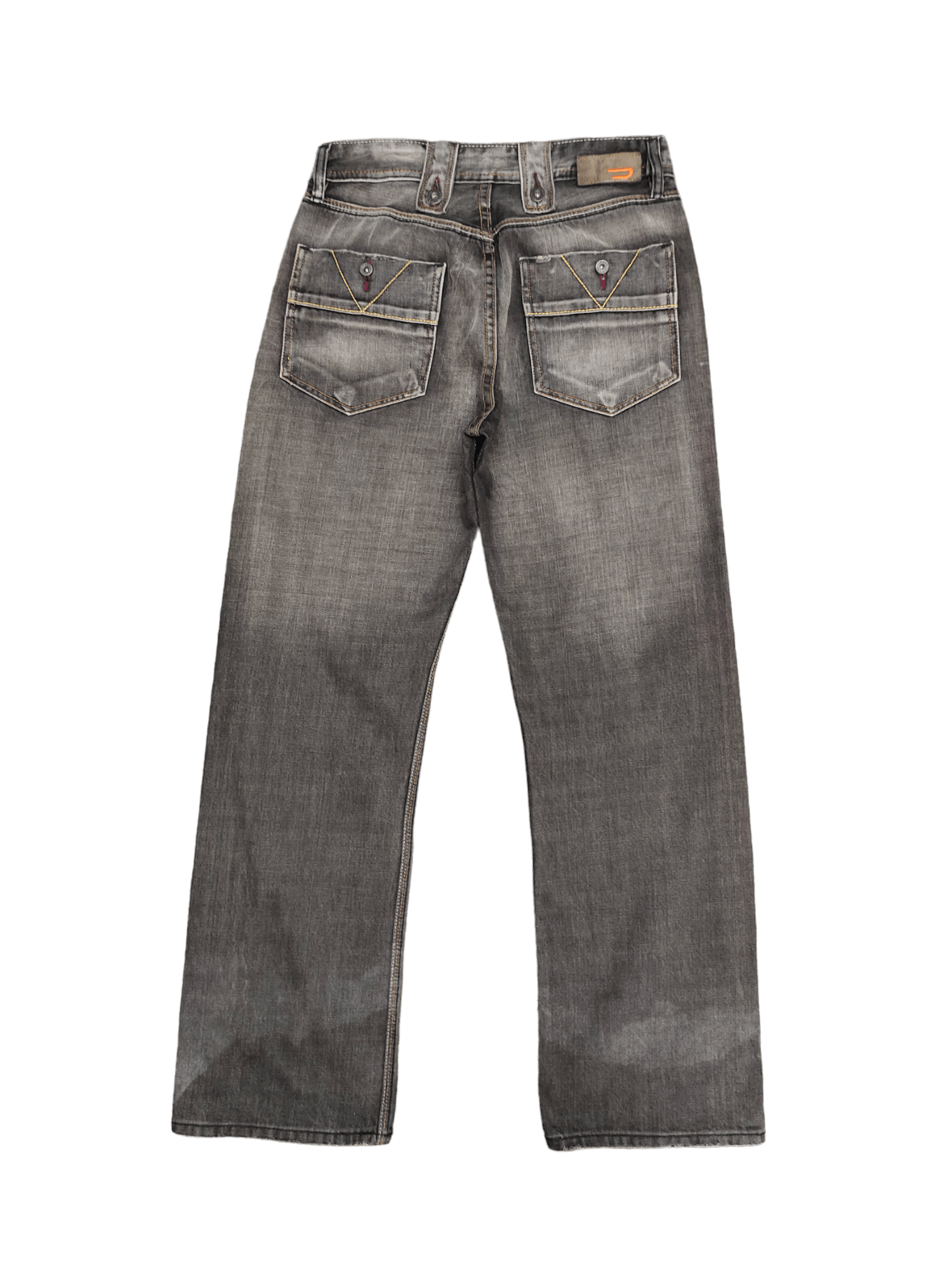Diesel Wide Leg Jeans Diesel Stone Wash Denim Loose Y2k Streetwear Size US 31 - 3 Thumbnail