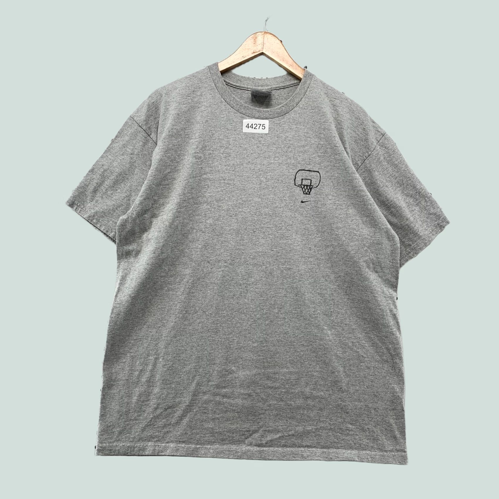 Nike Nike T Shirt Mens L Gray VTG Y2K Driveway Basketball Legends Hooper Swoosh Size US L / EU 52-54 / 3 - 1 Thumbnail