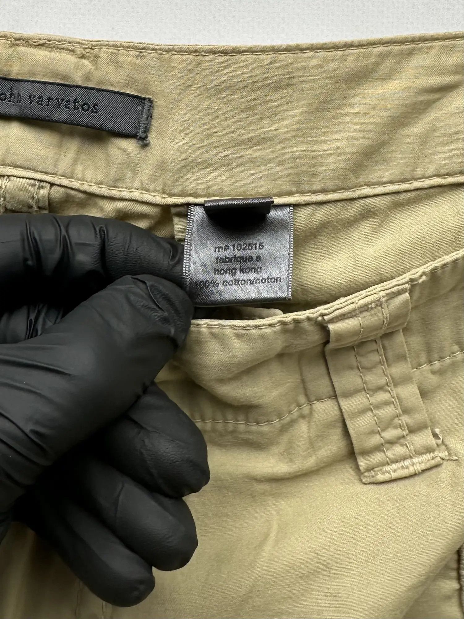 John Varvatos John Varvatos Vintage Cargo Pants (B121) Size US 36 / EU 52 - 6 Thumbnail