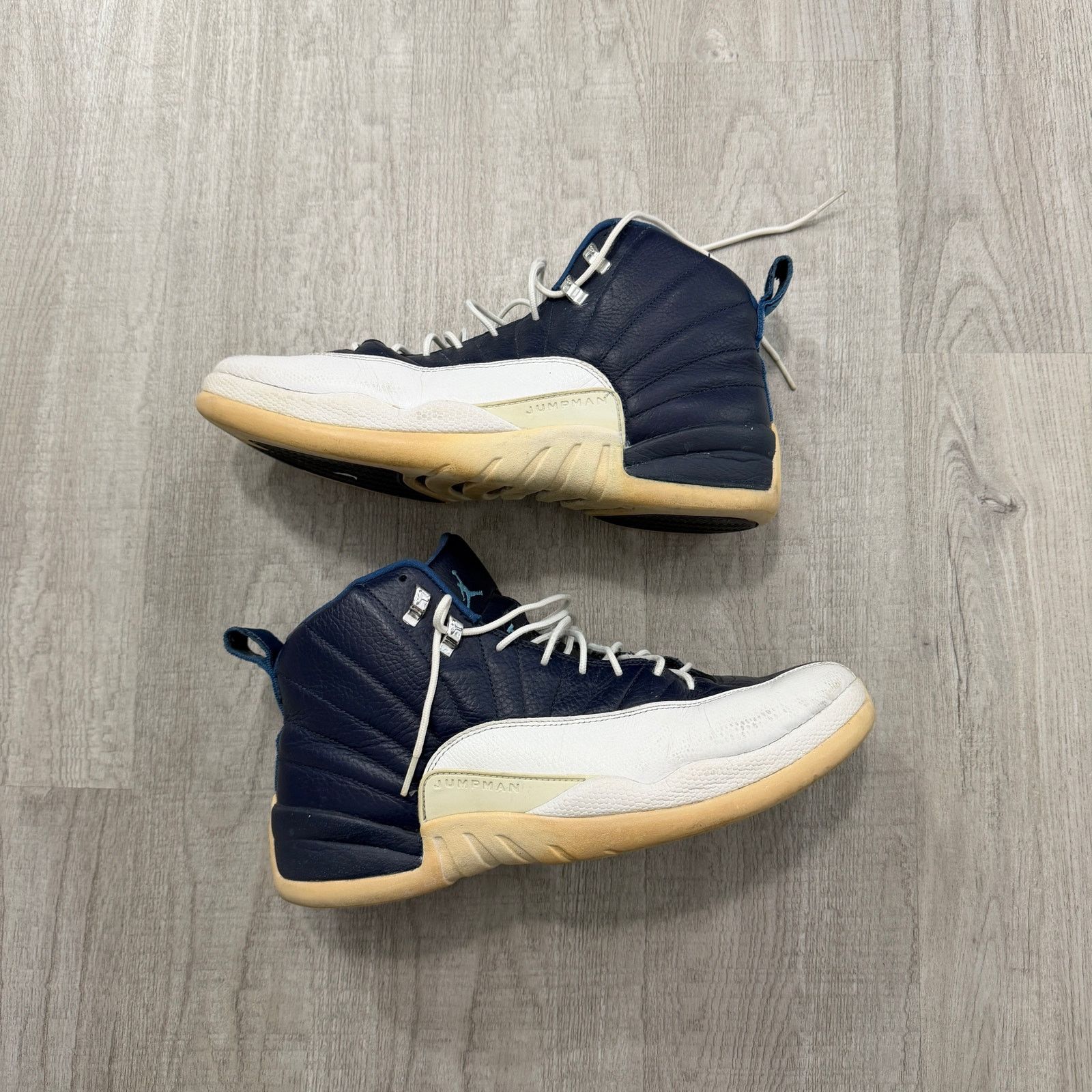 Jordan Brand Nike Air Jordan 12 Retro Obsidian 2012 Men's 13 University Size US 13 / EU 46 - 1 Thumbnail