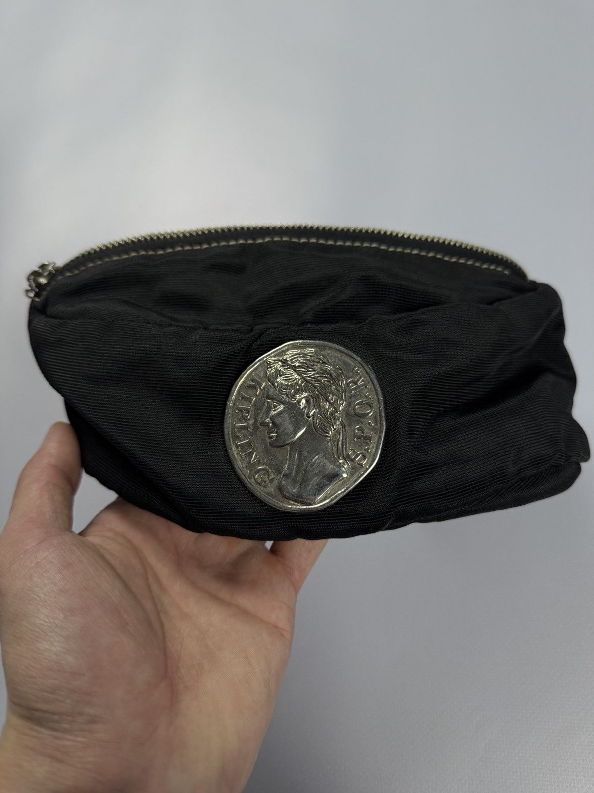 Vintage Vintage Kipling Metal Logo Waist Bag Size ONE SIZE - 2 Thumbnail