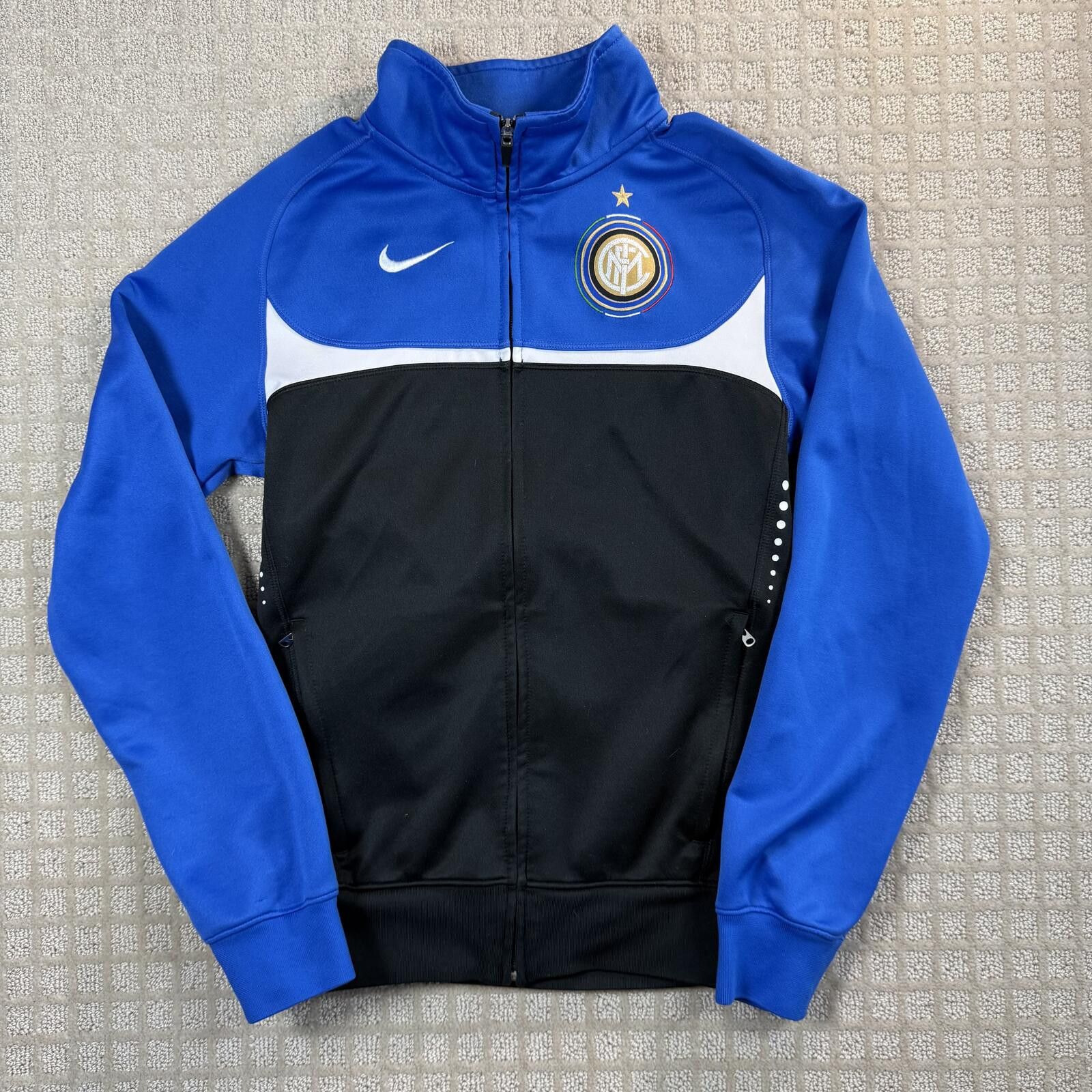 Nike Nike FC Internazionale Zip Up Jacket Size Small Size US S / EU 44-46 / 1 - 1 Thumbnail